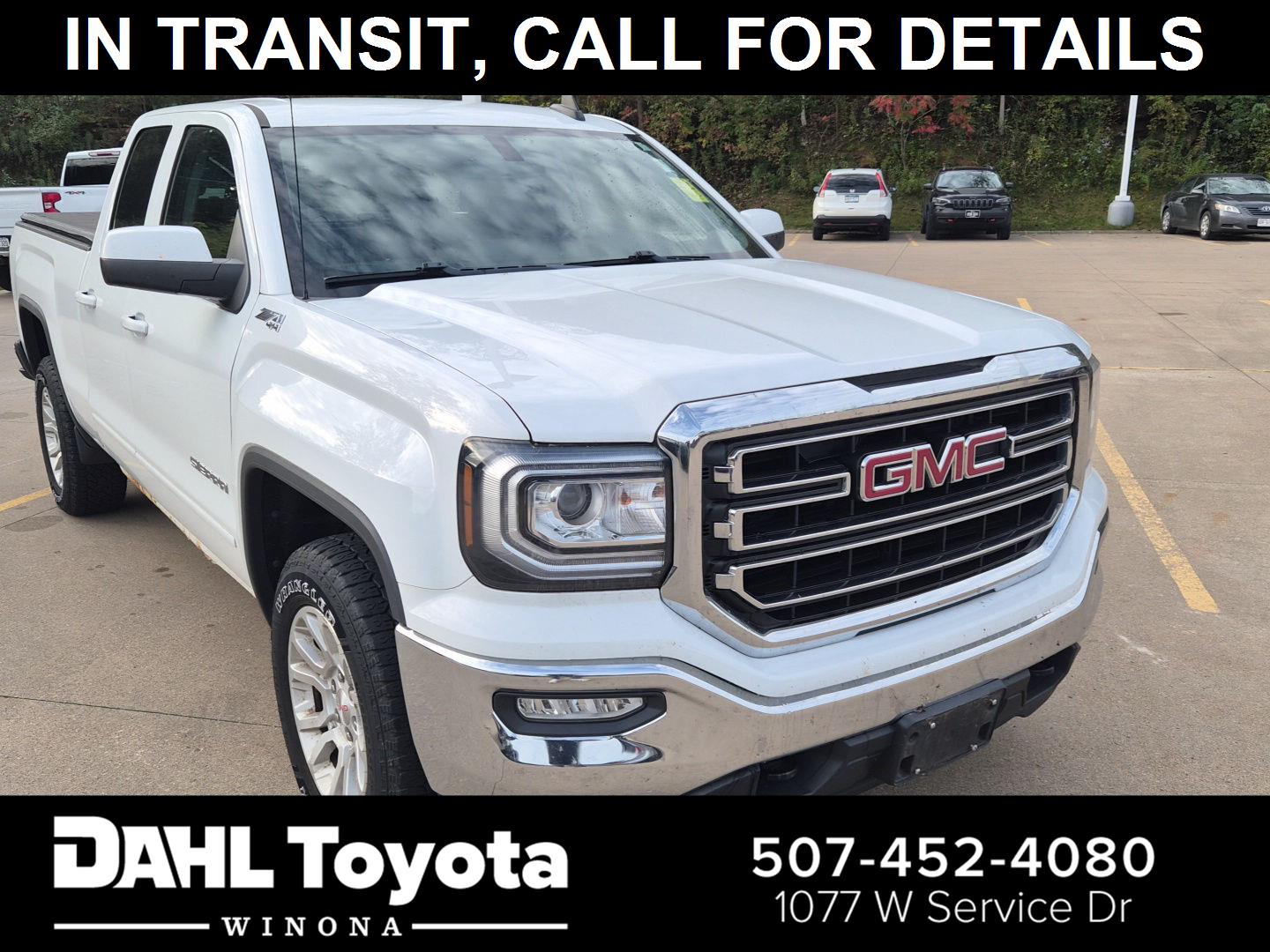 White 2017 GMC Sierra 1500 Pickup Truck Four-Wheel Drive 