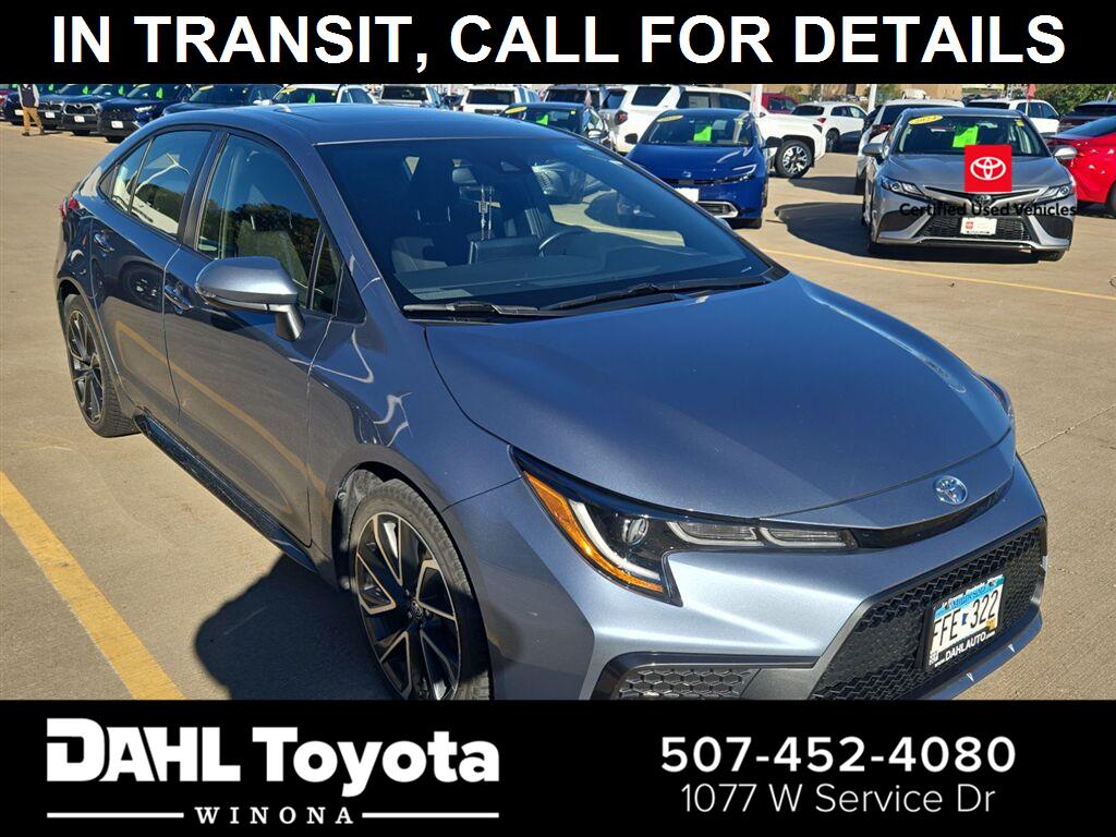 Celestite Gray Metallic 2021 Toyota Corolla Sedan Front-Wheel Drive Continuously Variable Transmission