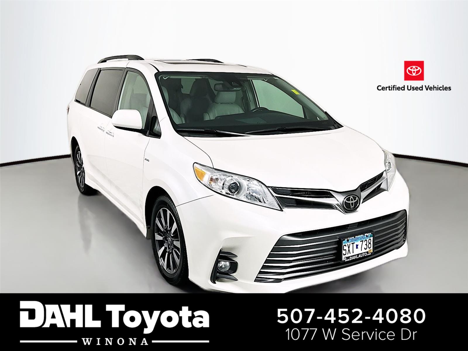  2019 Toyota Sienna XLE 7-Passenger AWD   