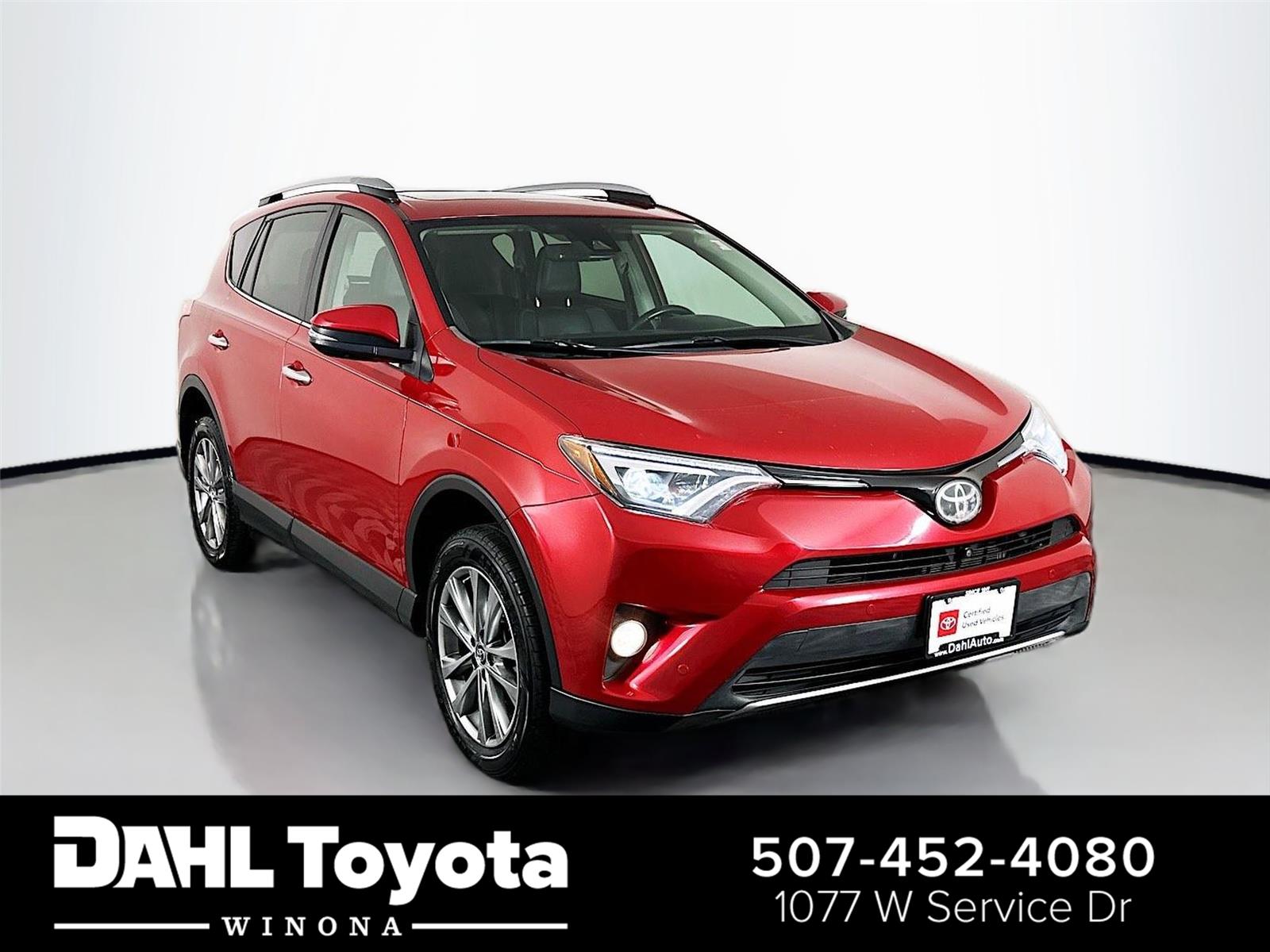 Barcelona Red Metallic 2017 Toyota RAV4 SUV / Crossover Front-Wheel Drive 6-Speed Automatic