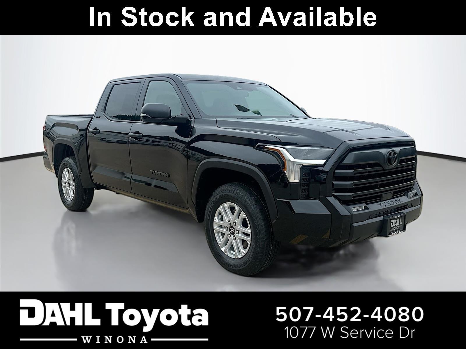Midnight Black Metallic 2026 Toyota Tundra Pickup Truck Four-Wheel Drive Automatic