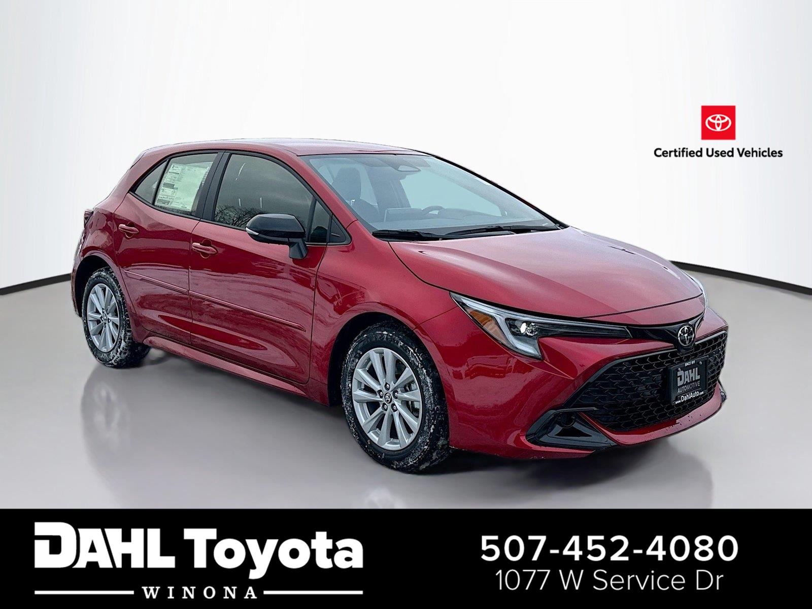 Finish Line Red 2026 Toyota Corolla Hatchback Hatchback Front-Wheel Drive Continuously Variable Transmission