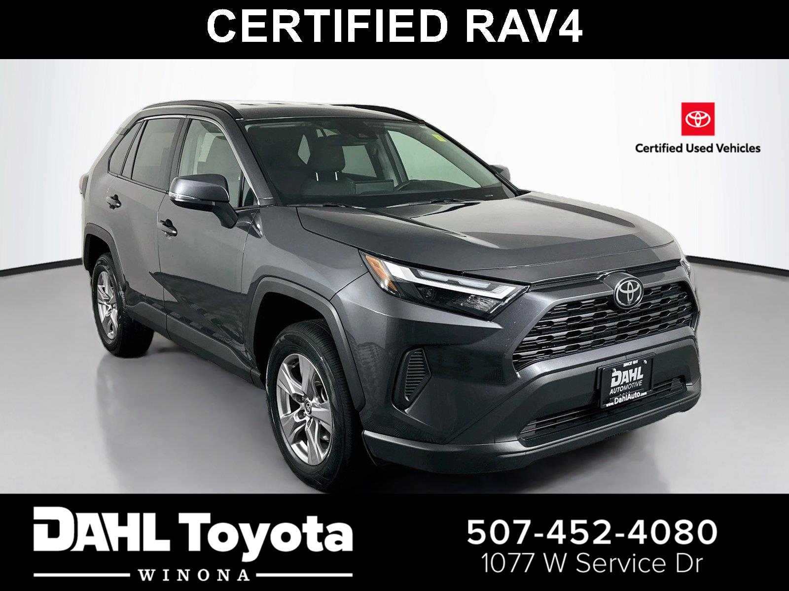 Magnetic Gray Metallic 2025 Toyota RAV4 SUV / Crossover All-Wheel Drive Automatic