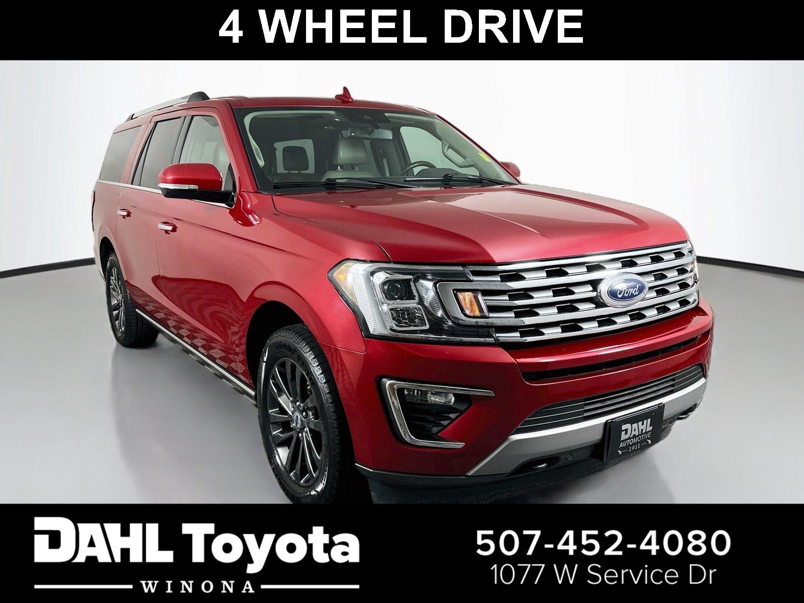 Rapid Red Metallic Tinted Clearcoat 2021 Ford Expedition SUV / Crossover Four-Wheel Drive Automatic
