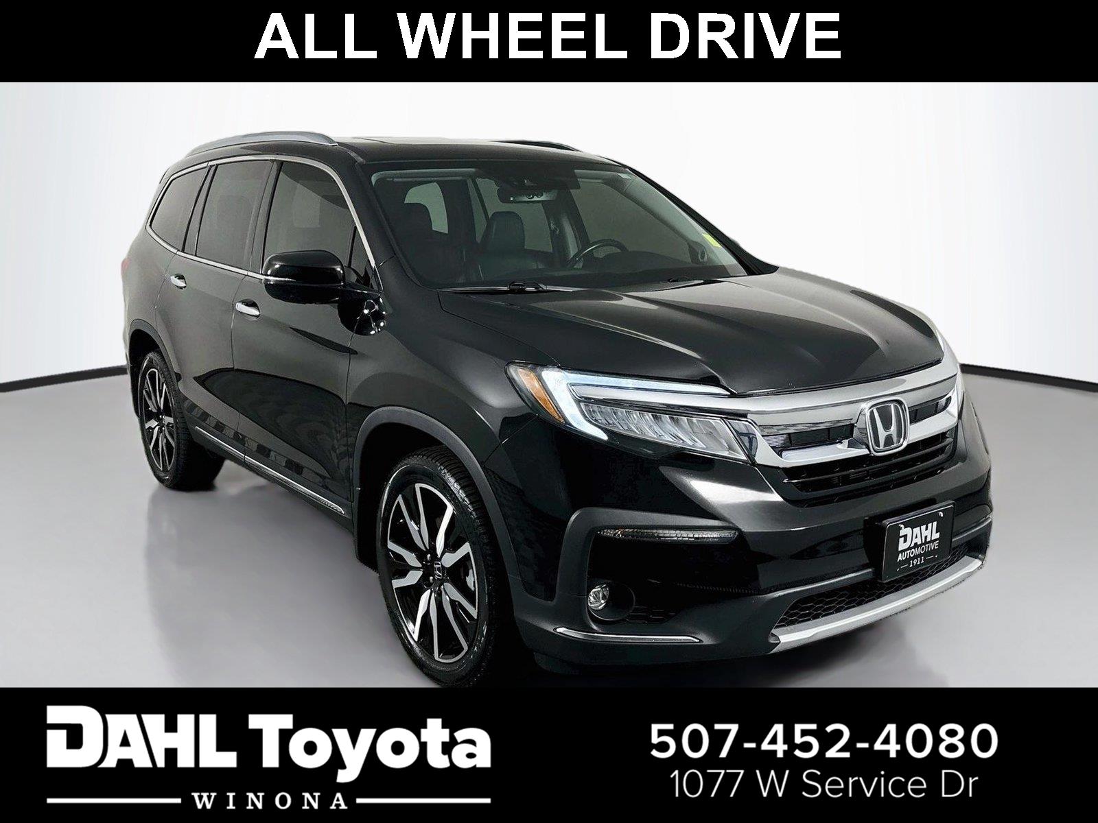 Crystal Black Pearl 2020 Honda Pilot SUV / Crossover All-Wheel Drive Automatic