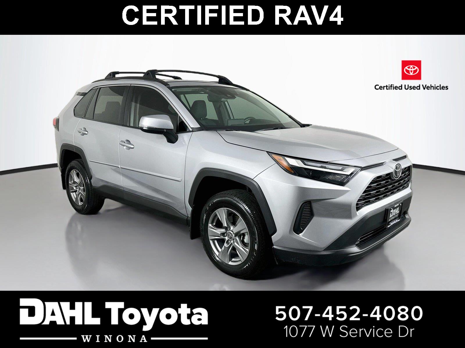 Silver Sky Metallic 2024 Toyota RAV4 SUV / Crossover Front-Wheel Drive Automatic