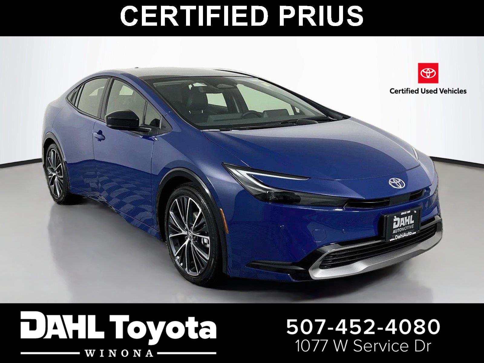Reservoir Blue 2026 Toyota Prius Hatchback Front-Wheel Drive Continuously Variable Transmission