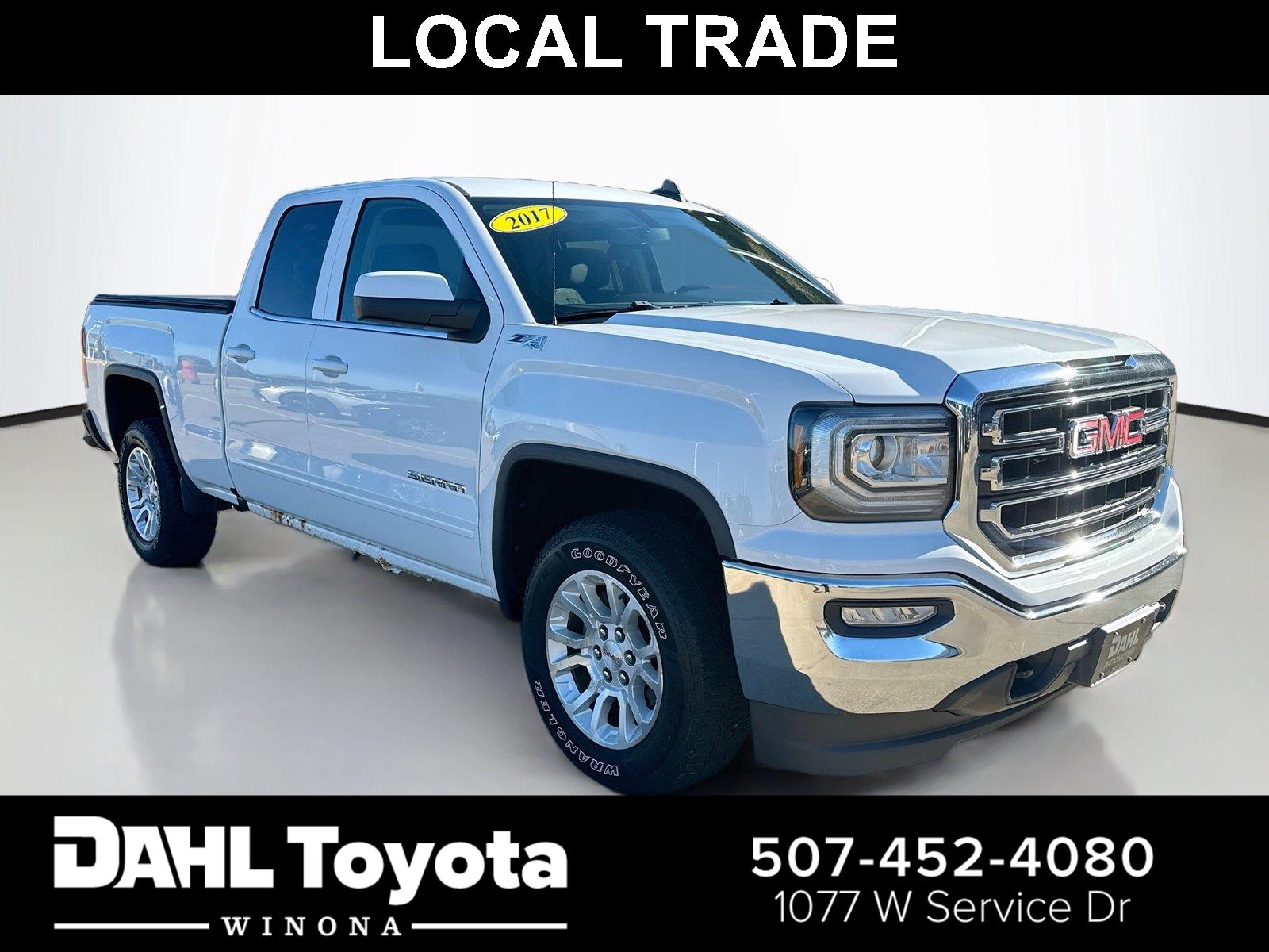 White 2017 GMC Sierra 1500 Pickup Truck Four-Wheel Drive 