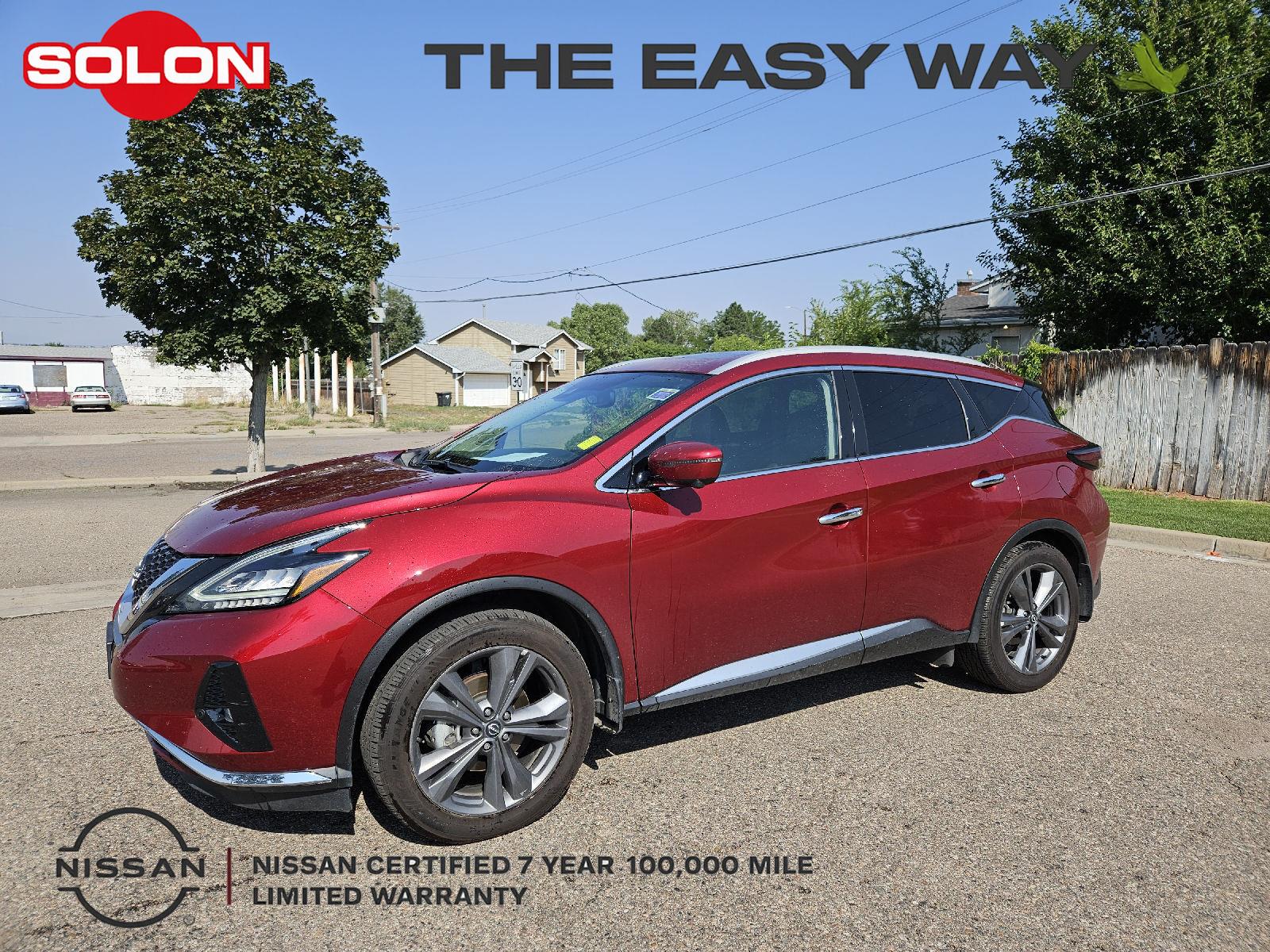 Red (Scarlet Ember Tintcoat) 2023 Nissan Murano SUV / Crossover All-Wheel Drive Continuously Variable Transmission