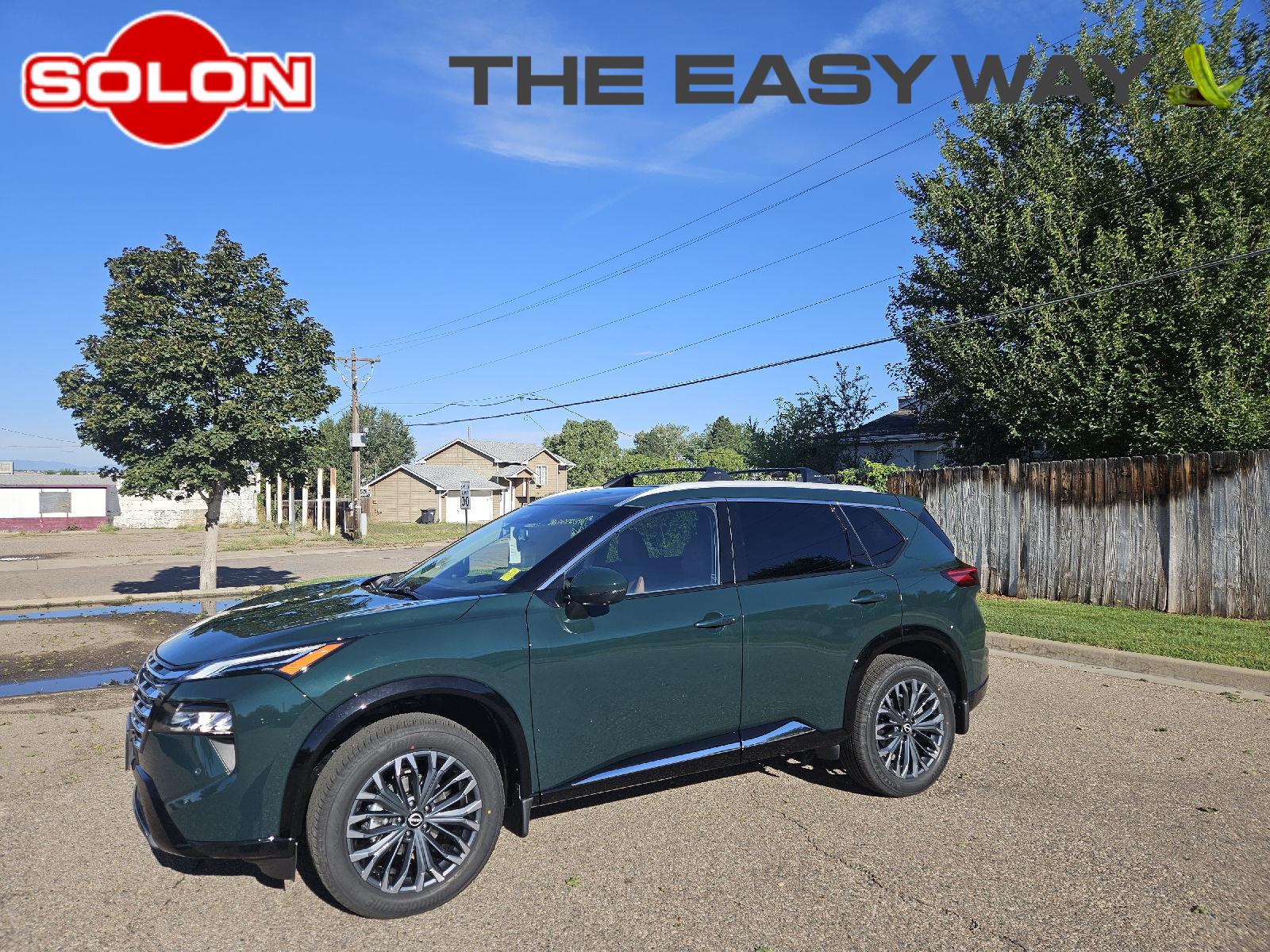 Black (Obsidian Green) 2026 Nissan Rogue SUV / Crossover All-Wheel Drive Continuously Variable Transmission