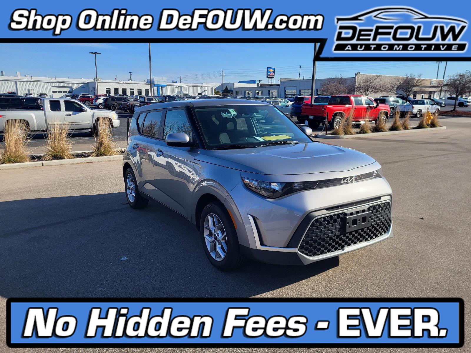 Steel Gray 2025 Kia Soul LX FWD SUV / Crossover Front-Wheel Drive Continuously Variable Transmission