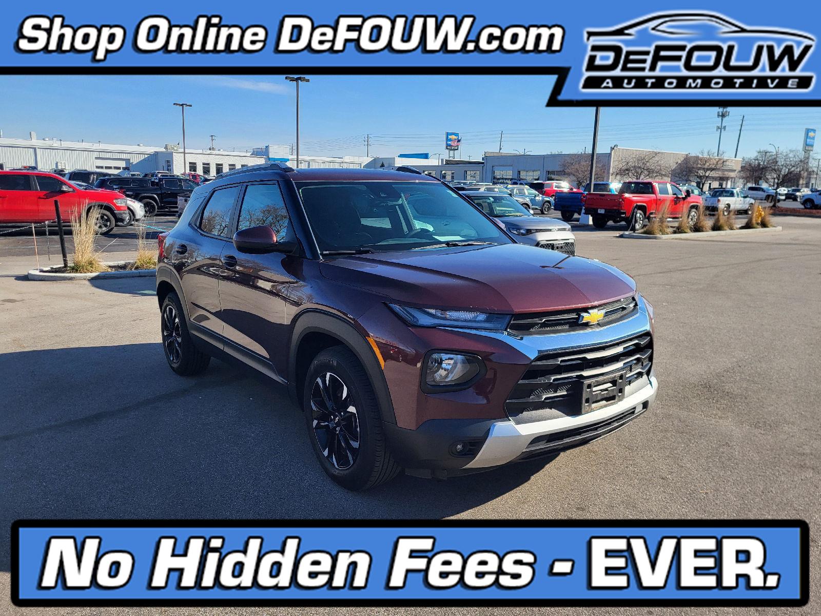 Mahogany Red Metallic 2023 Chevrolet Trailblazer LT FWD SUV / Crossover Front-Wheel Drive Continuously Variable Transmission