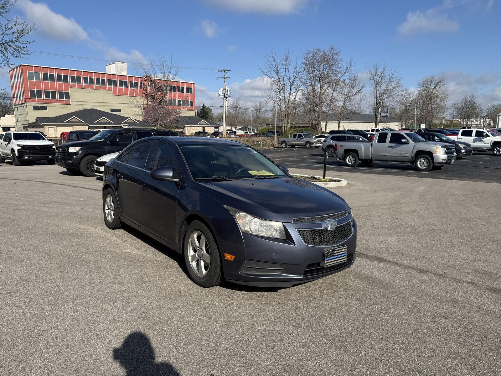Atlantis Blue Metallic 2014 Chevrolet Cruze 1LT Sedan FWD Sedan Front-Wheel Drive 6-Speed Automatic Overdrive