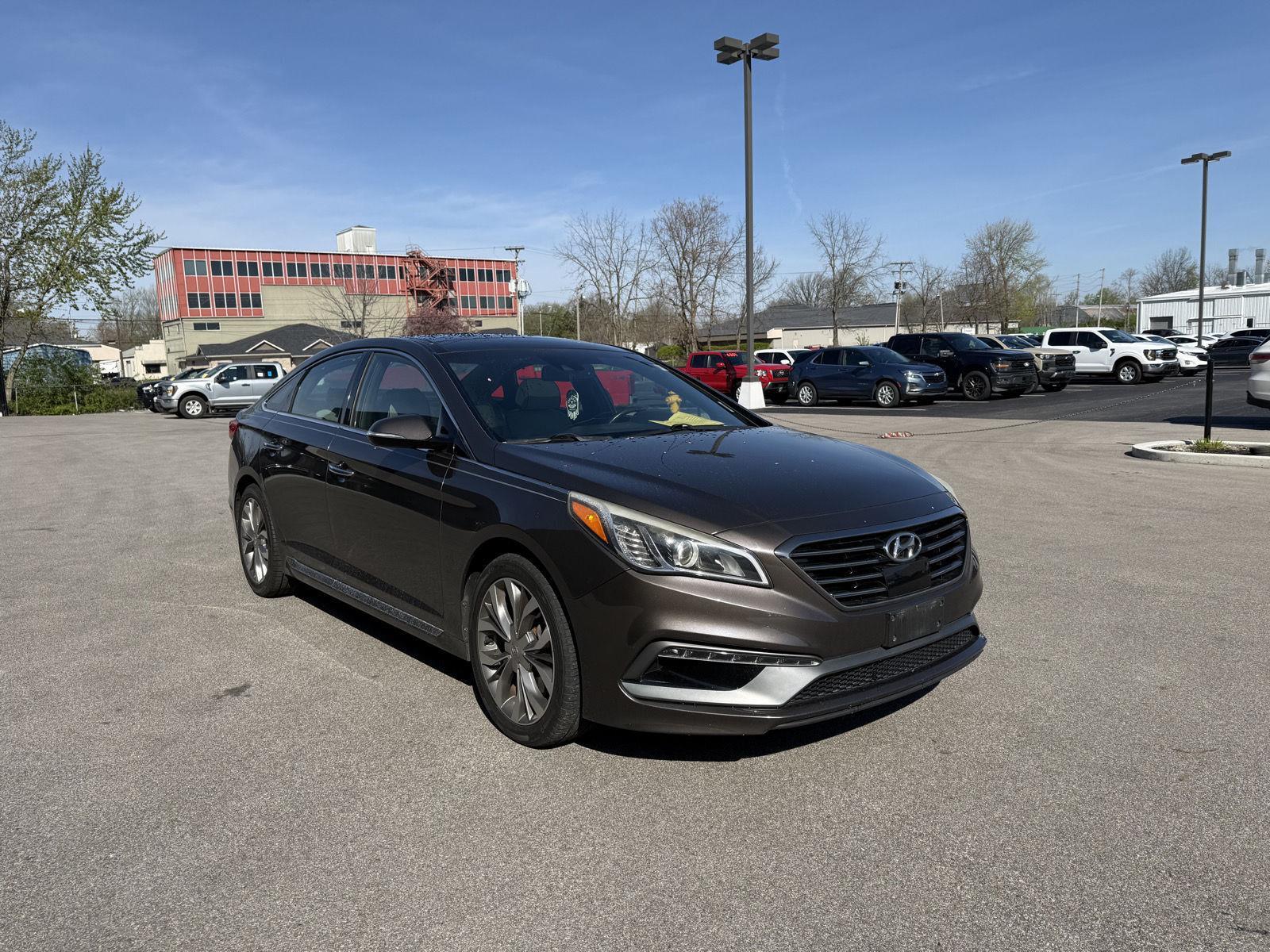 Dark Truffle 2015 Hyundai Sonata 2.0T Limited FWD Sedan Front-Wheel Drive Automatic