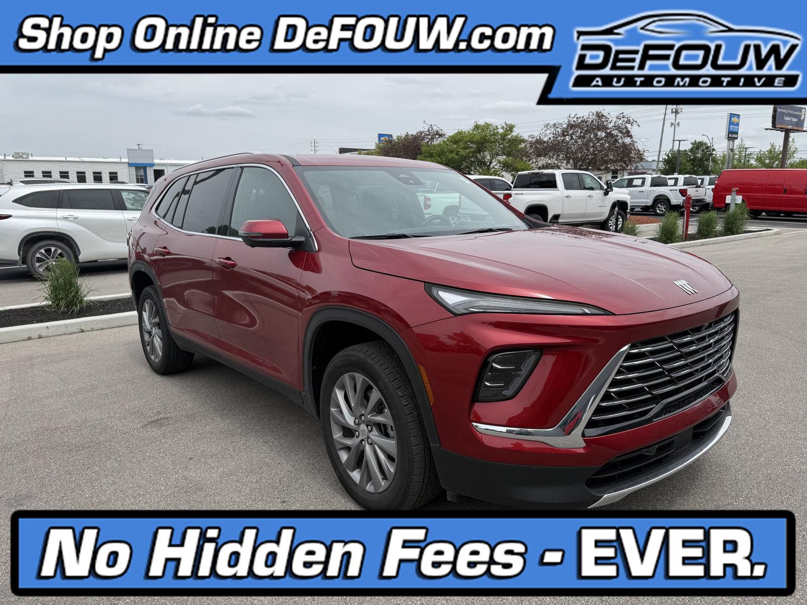 Cherry Red Tintcoat 2025 Buick Enclave Preferred AWD SUV / Crossover Four-Wheel Drive 8-Speed Automatic