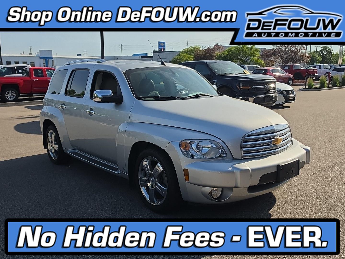 Silver Ice Metallic 2009 Chevrolet HHR 2LT FWD Wagon Front-Wheel Drive 4-Speed Automatic