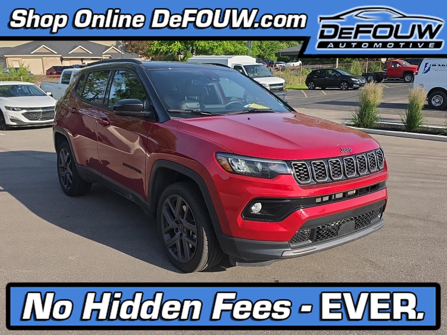Red Hot Pearlcoat 2026 Jeep Compass Limited Altitude 4WD SUV / Crossover Four-Wheel Drive 8-Speed Automatic