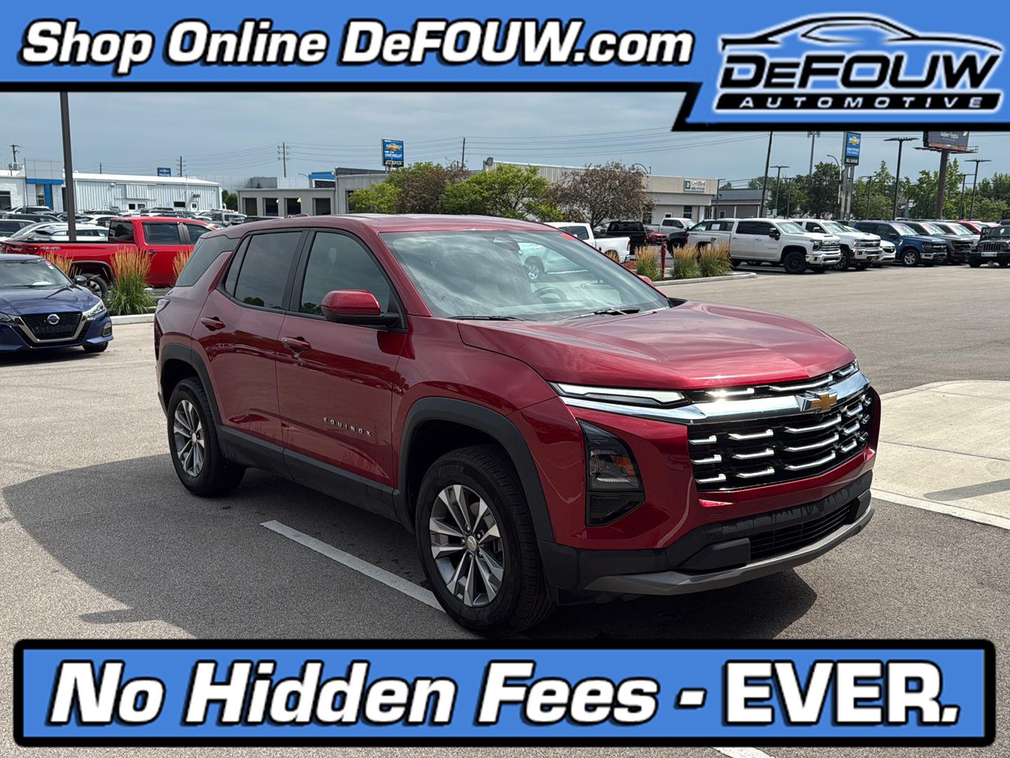 Radiant Red Tintcoat 2026 Chevrolet Equinox SUV / Crossover Four-Wheel Drive 8-Speed Automatic