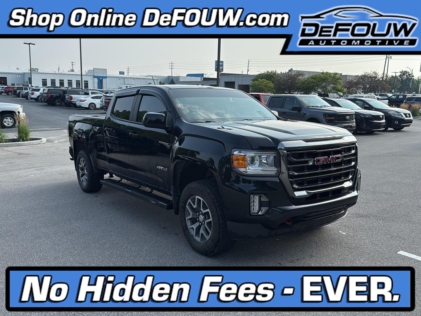2022 GMC Canyon AT4 Crew Cab 4WD with Leather
