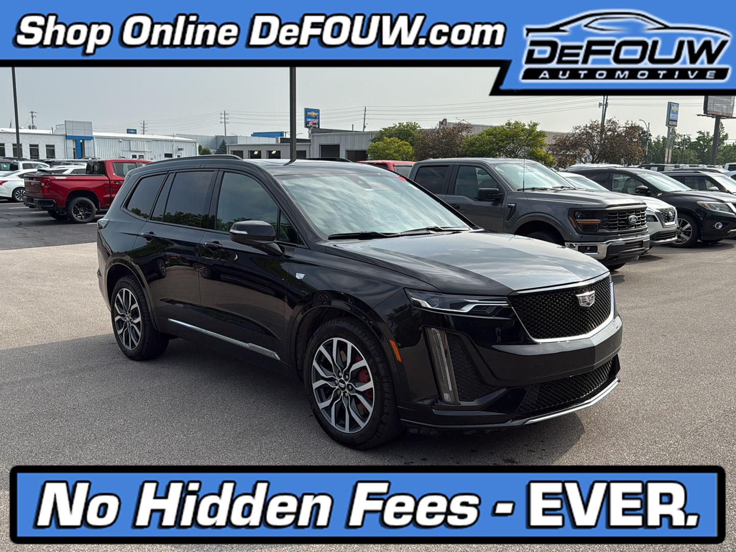 Stellar Black Metallic 2024 Cadillac XT6 SUV / Crossover Four-Wheel Drive 9-Speed Automatic