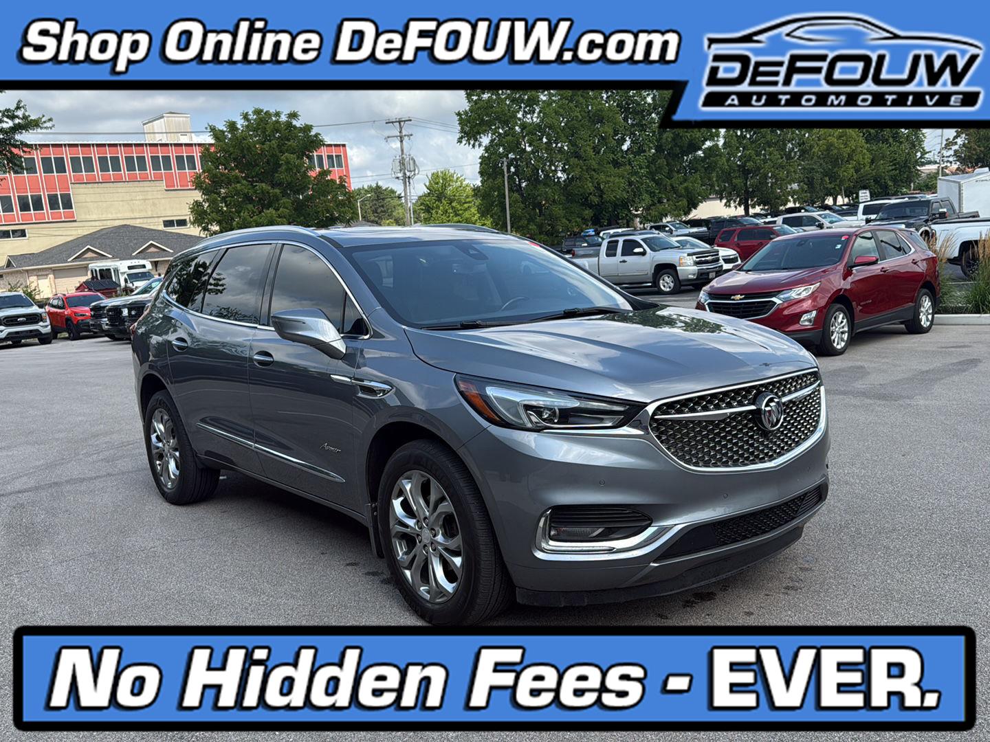 Gray (Satin Steel Metallic) 2021 Buick Enclave SUV / Crossover Four-Wheel Drive 9-Speed Automatic