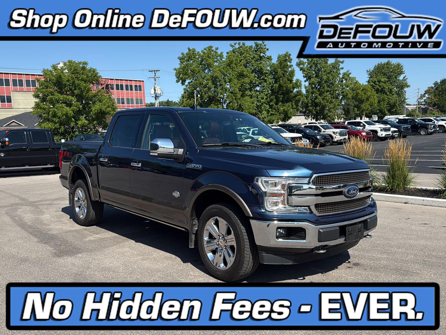 Blue Jeans/Stone Gray 2019 Ford F-150 Pickup Truck Four-Wheel Drive Automatic