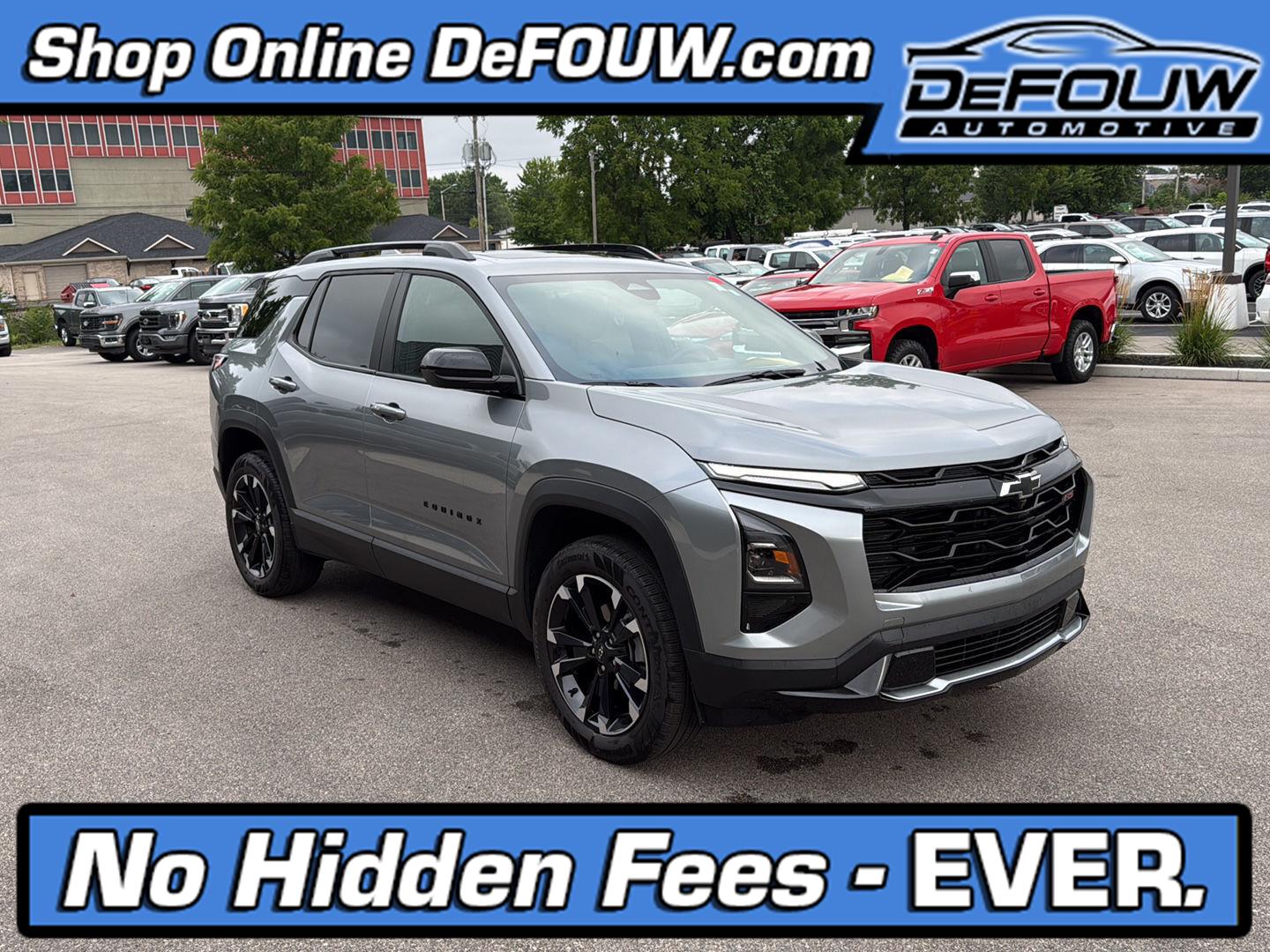 Sterling Gray Metallic 2026 Chevrolet Equinox SUV / Crossover Front-Wheel Drive Continuously Variable Transmission