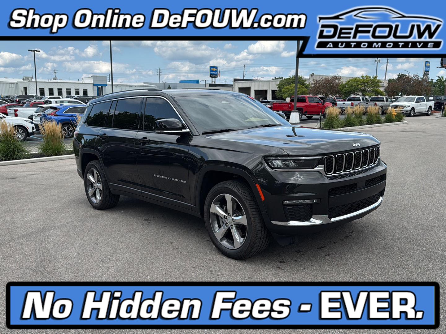 Baltic Gray Metallic Clearcoat 2022 Jeep Grand Cherokee L SUV / Crossover Four-Wheel Drive 8-Speed Automatic