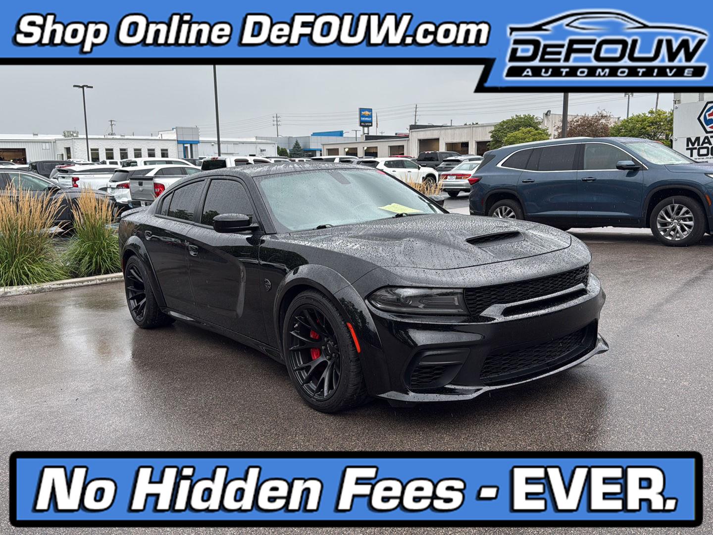Pitch Black Clearcoat 2022 Dodge Charger Sedan Rear-Wheel Drive 8-Speed Automatic