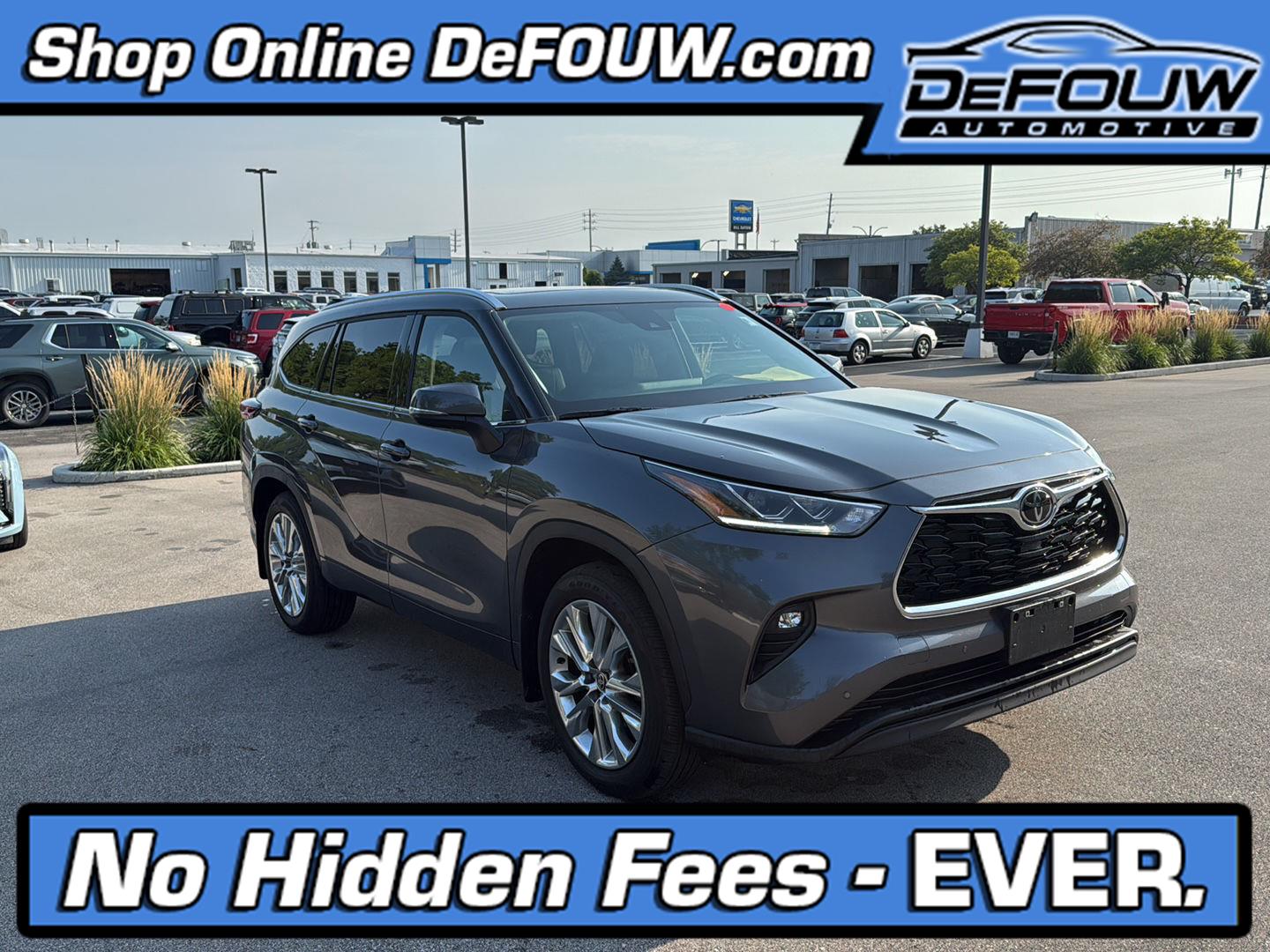 Gray 2025 Toyota Highlander SUV / Crossover All-Wheel Drive Automatic