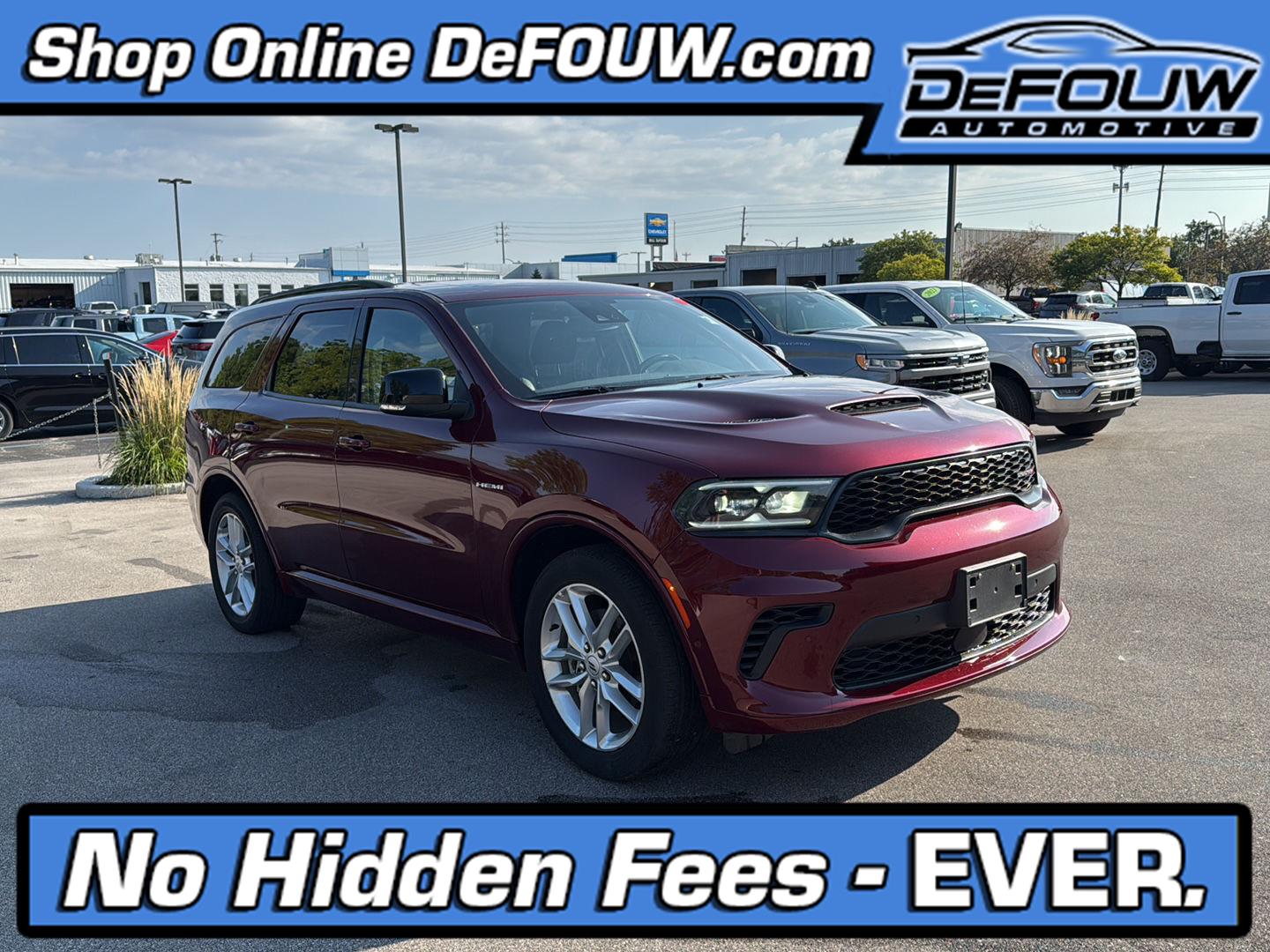 Octane Red Pearl 2025 Dodge Durango SUV / Crossover All-Wheel Drive 8-Speed Automatic