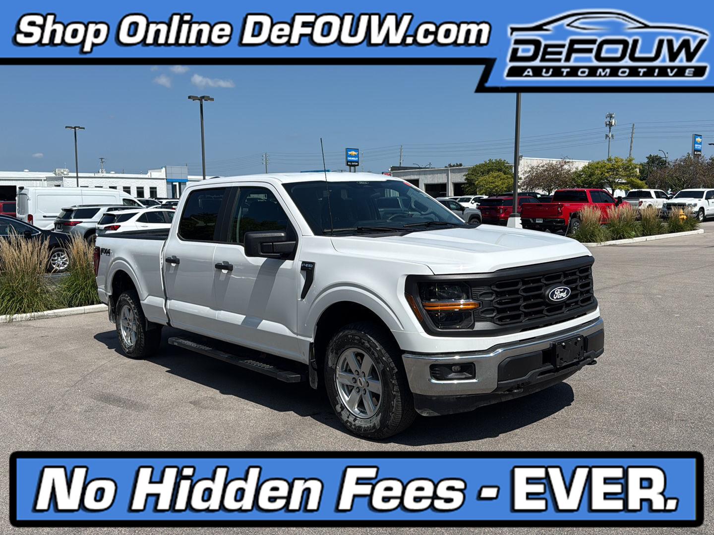 Oxford White 2024 Ford F-150 Pickup Truck Four-Wheel Drive Automatic