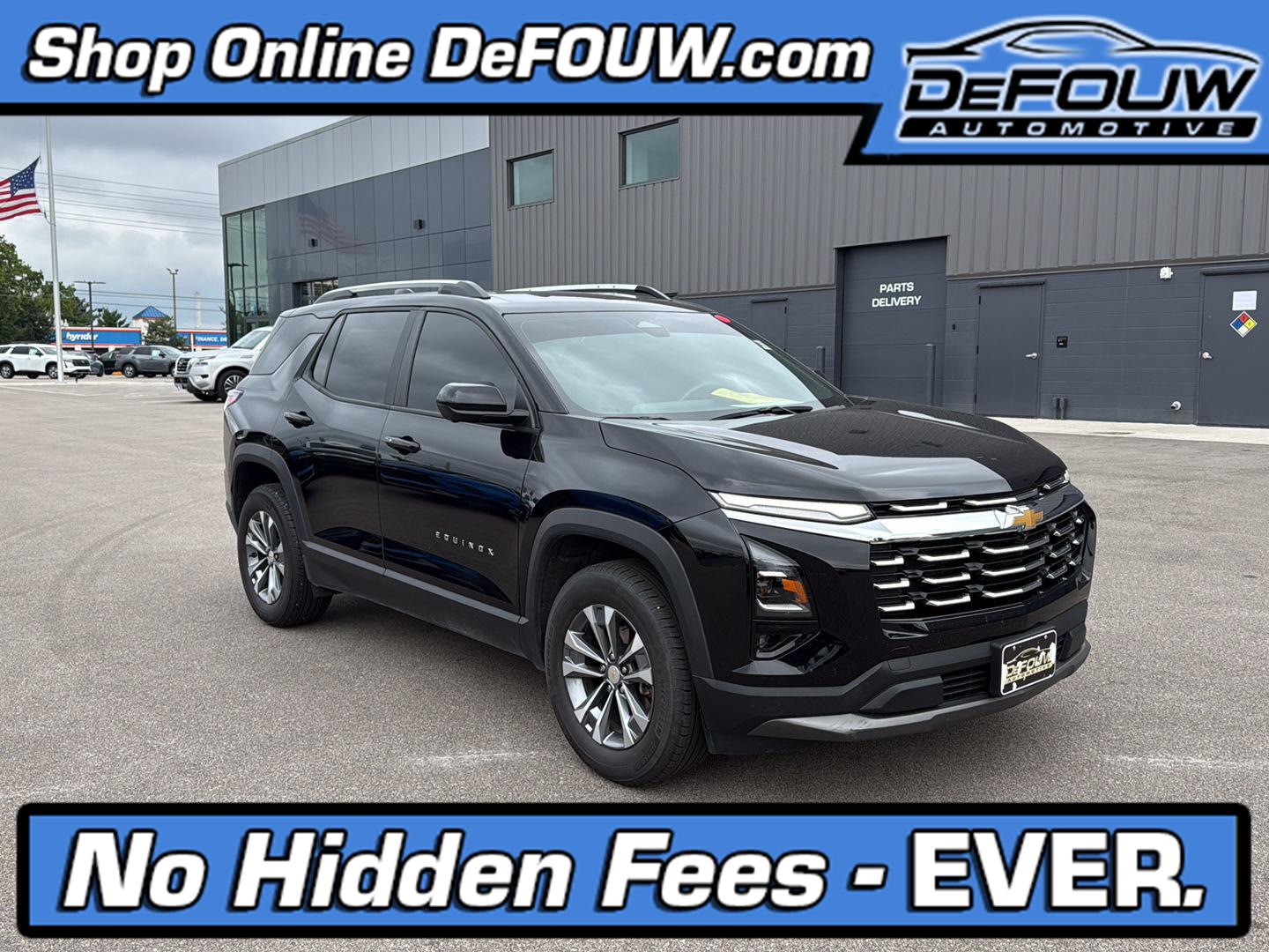 Mosaic Black Metallic 2025 Chevrolet Equinox SUV / Crossover Four-Wheel Drive 8-Speed Automatic