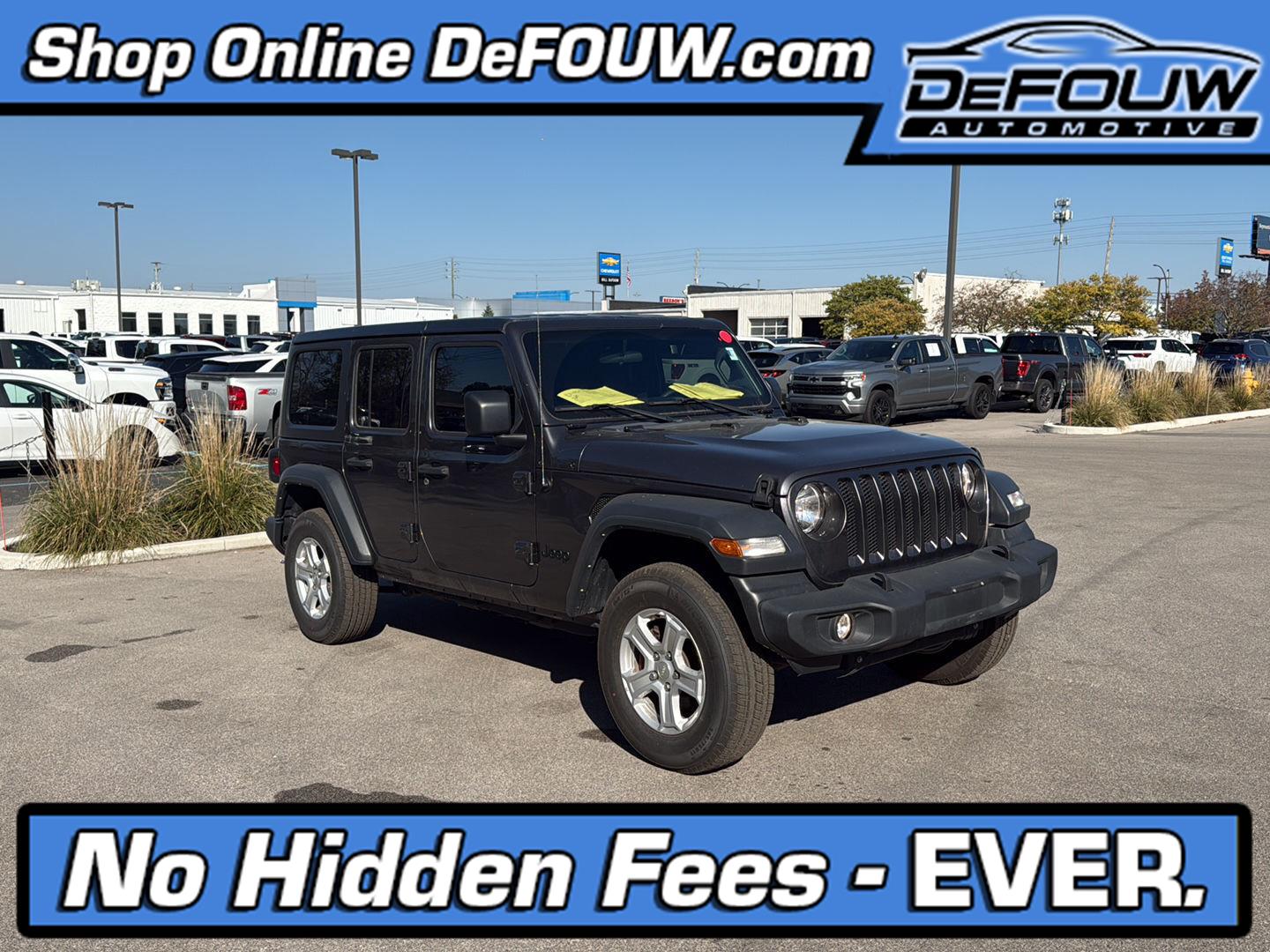 2023 Jeep Wrangler Sport S 4-Door 4WD