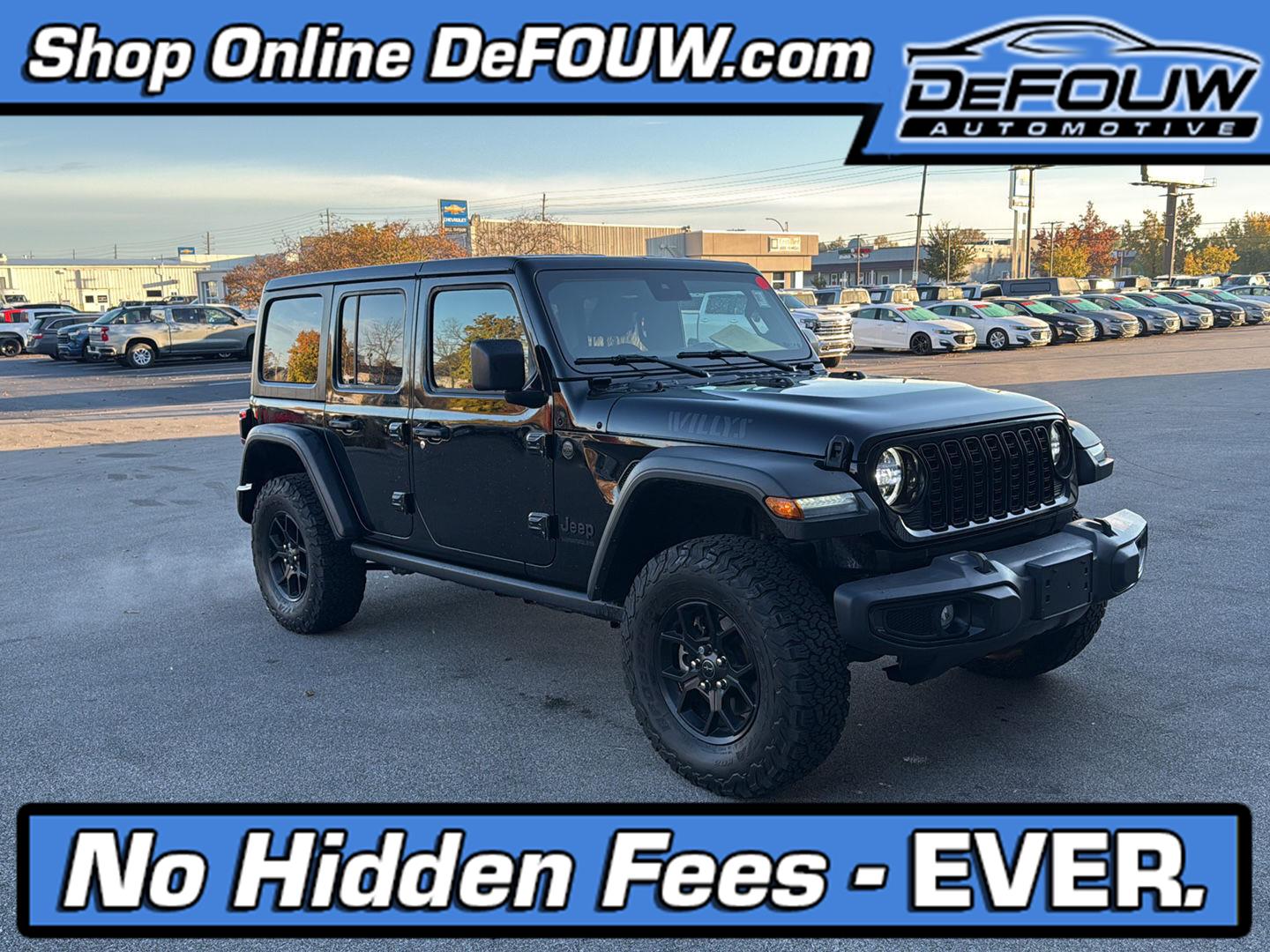 2024 Jeep Wrangler Willys 4-Door 4WD