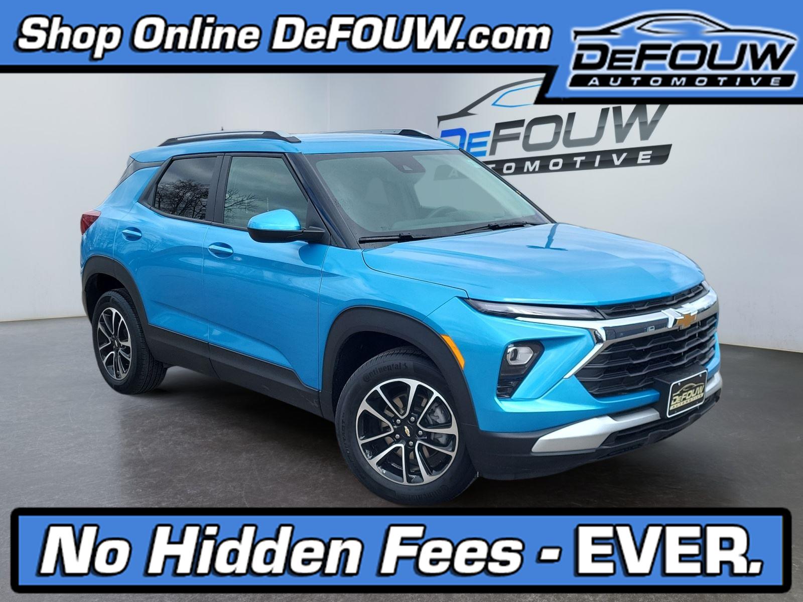 Marina Blue Metallic 2025 Chevrolet Trailblazer LT AWD SUV / Crossover Four-Wheel Drive 9-Speed Automatic