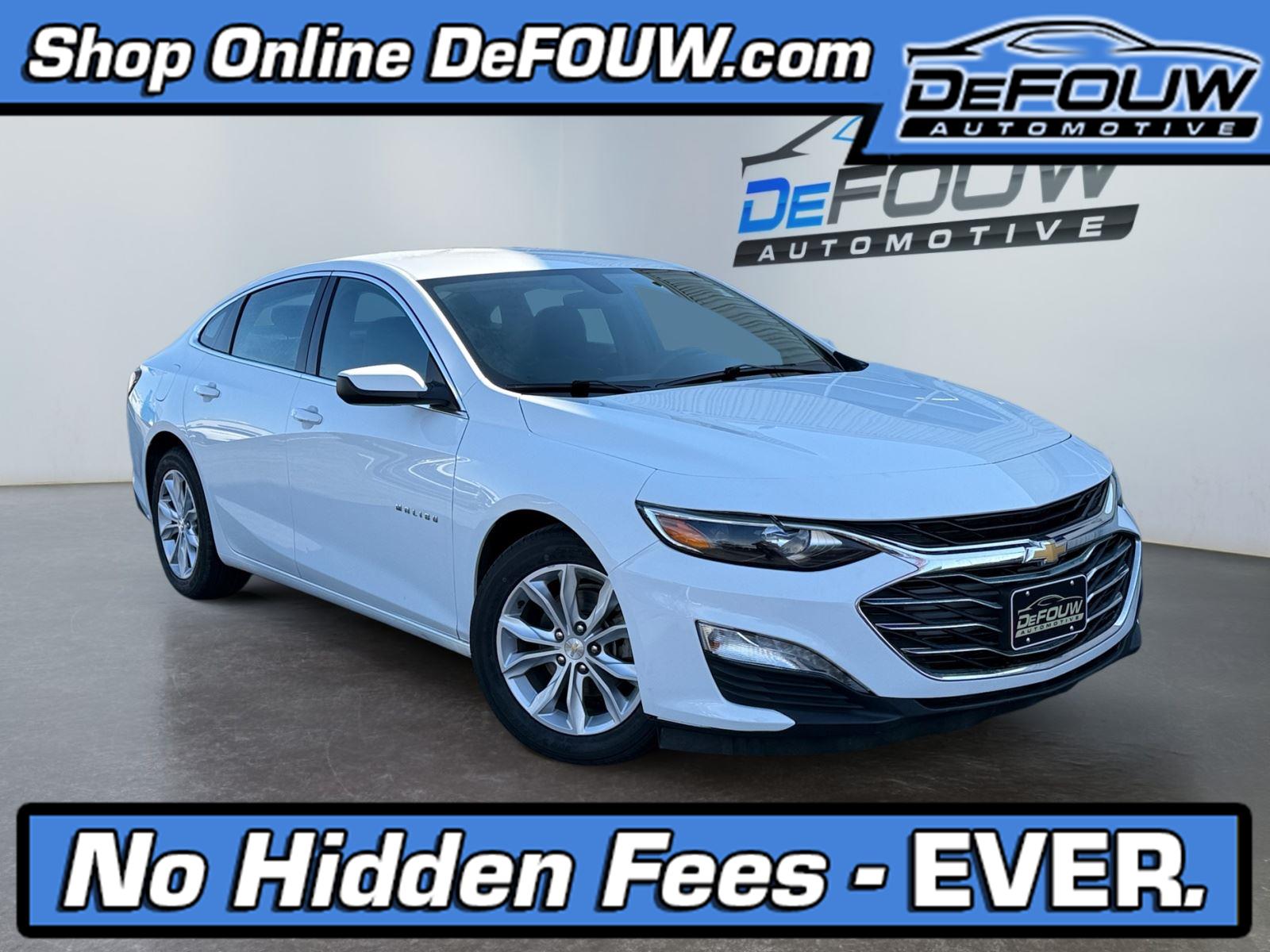 Summit White 2022 Chevrolet Malibu LT FWD Sedan Front-Wheel Drive Continuously Variable Transmission