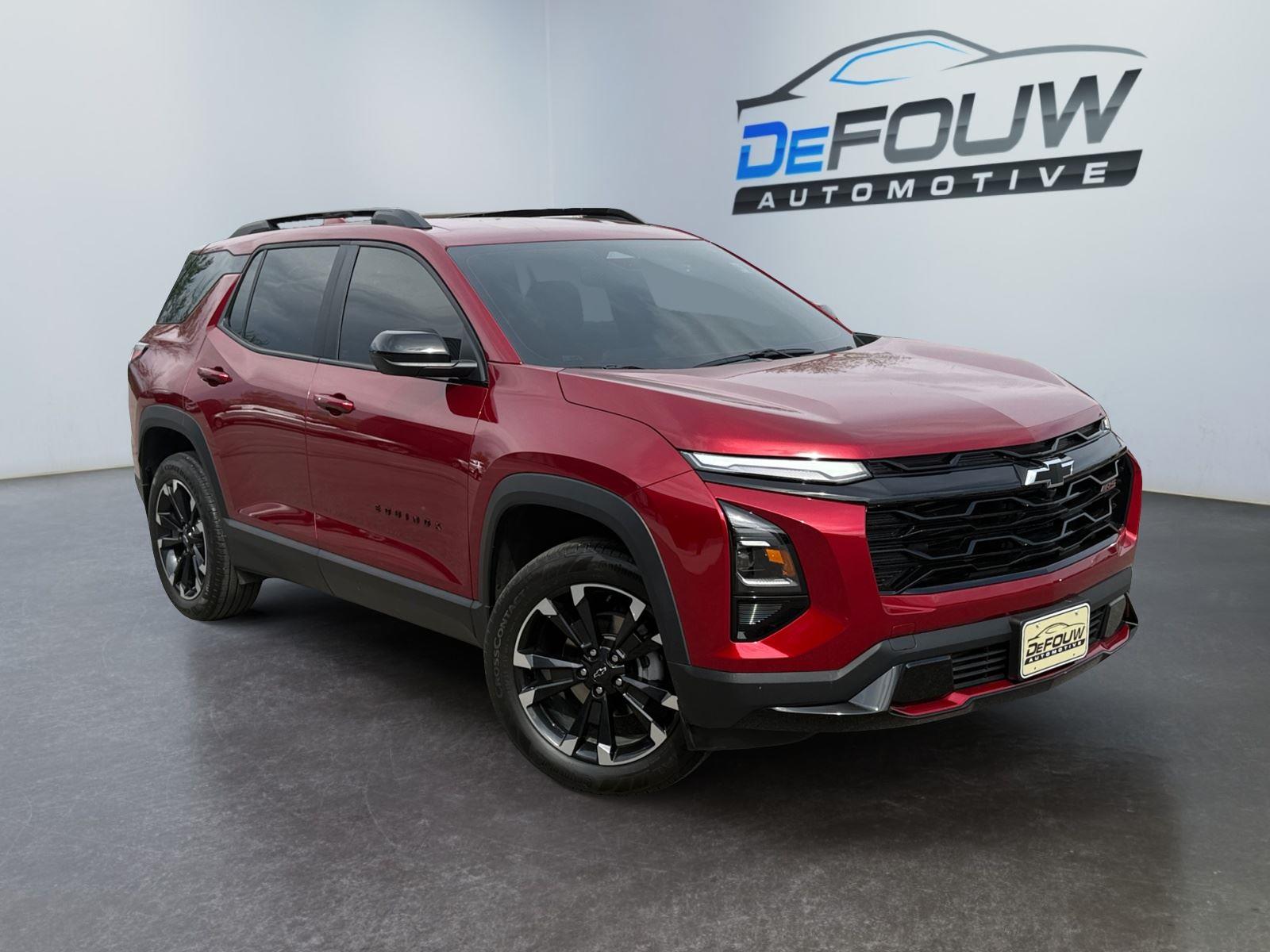 Radiant Red Tintcoat 2025 Chevrolet Equinox RS AWD SUV / Crossover Four-Wheel Drive 8-Speed Automatic