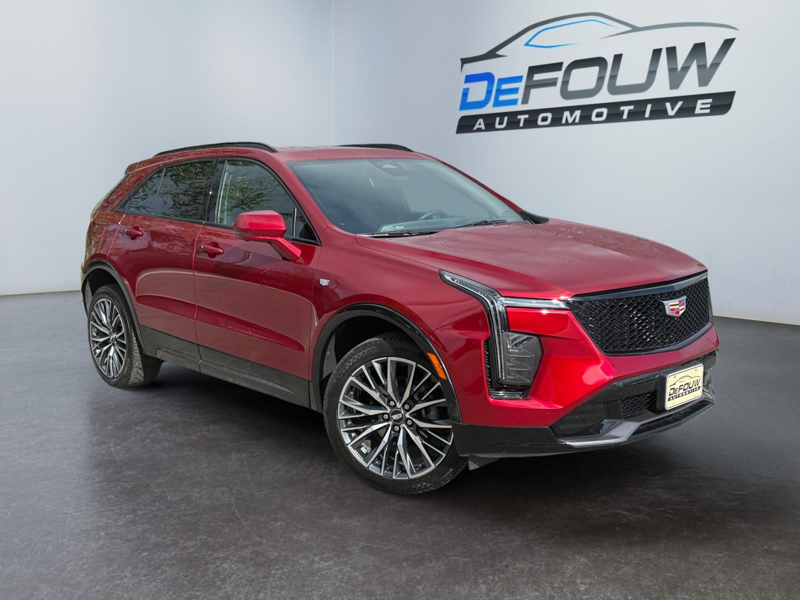 Radiant Red Tintcoat 2025 Cadillac XT4 Sport AWD SUV / Crossover Four-Wheel Drive 9-Speed Automatic