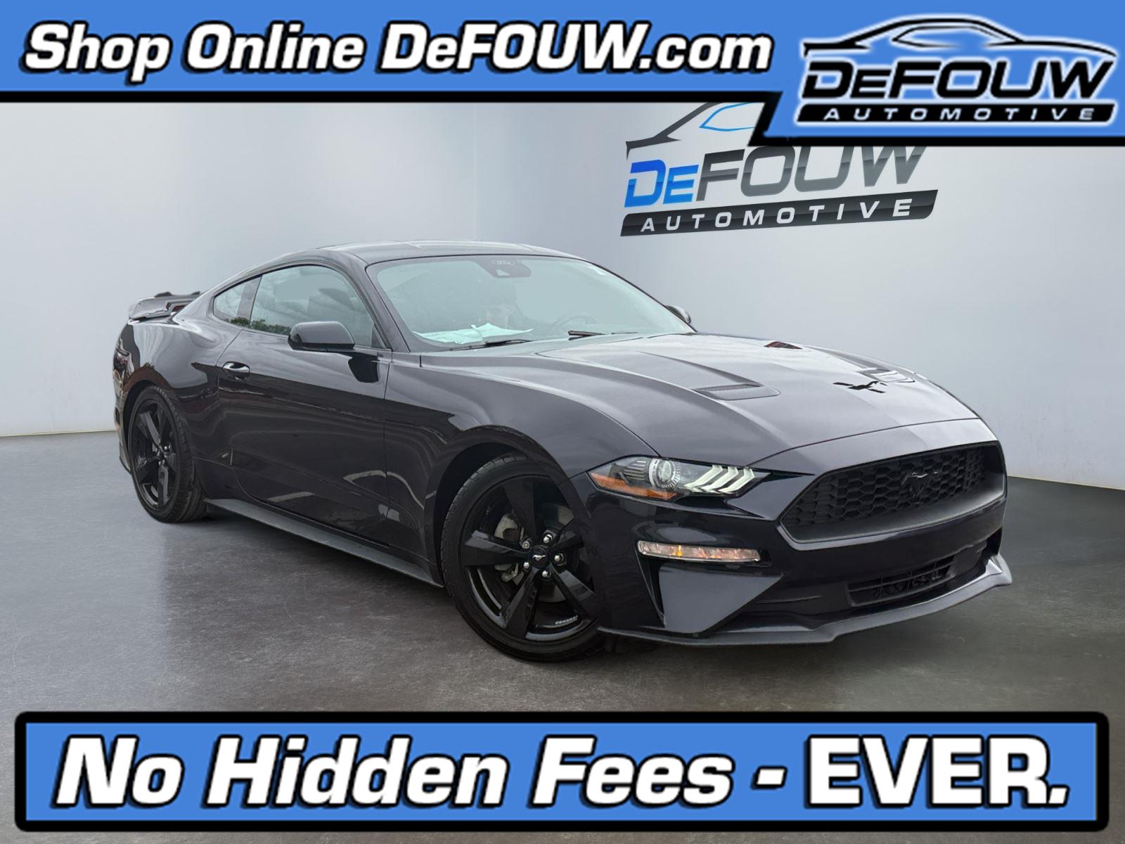 Mischievous Purple 2023 Ford Mustang EcoBoost Fastback RWD Coupe Rear-Wheel Drive 6-Speed Manual