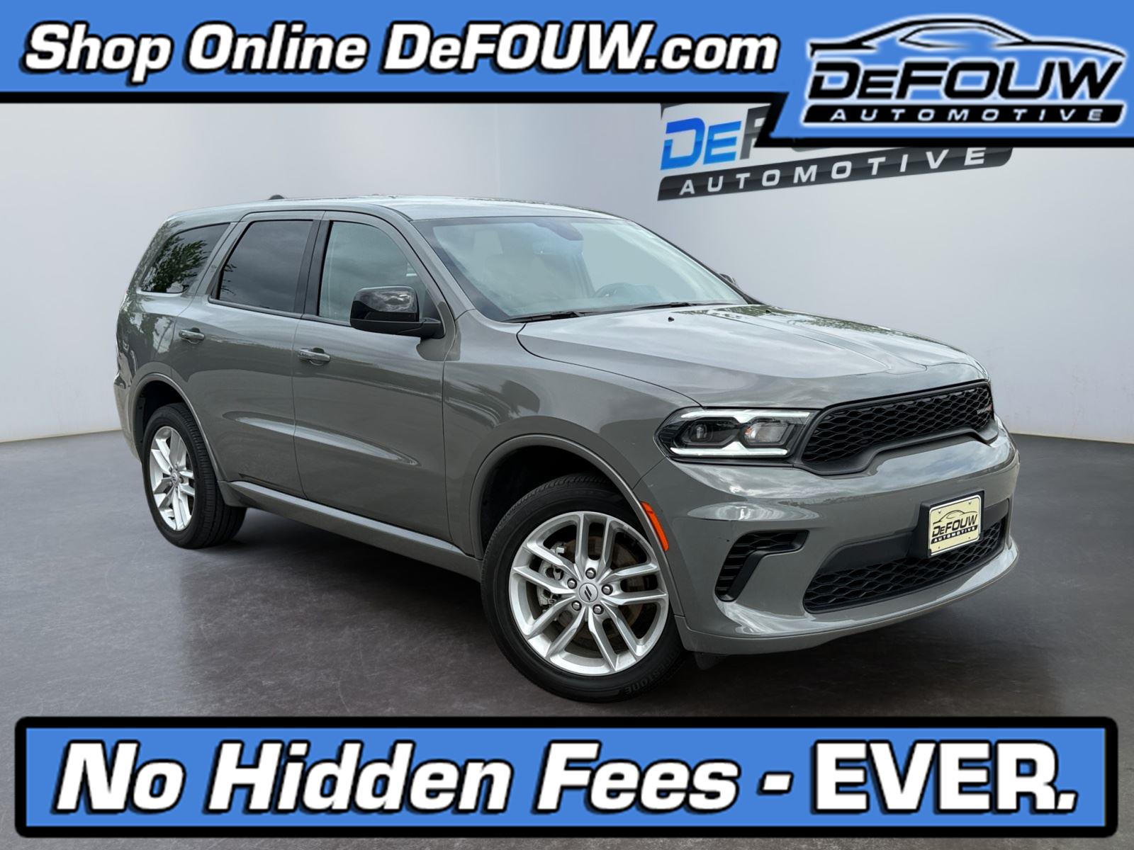 Destroyer Gray Clearcoat 2025 Dodge Durango GT AWD SUV / Crossover All-Wheel Drive 8-Speed Automatic