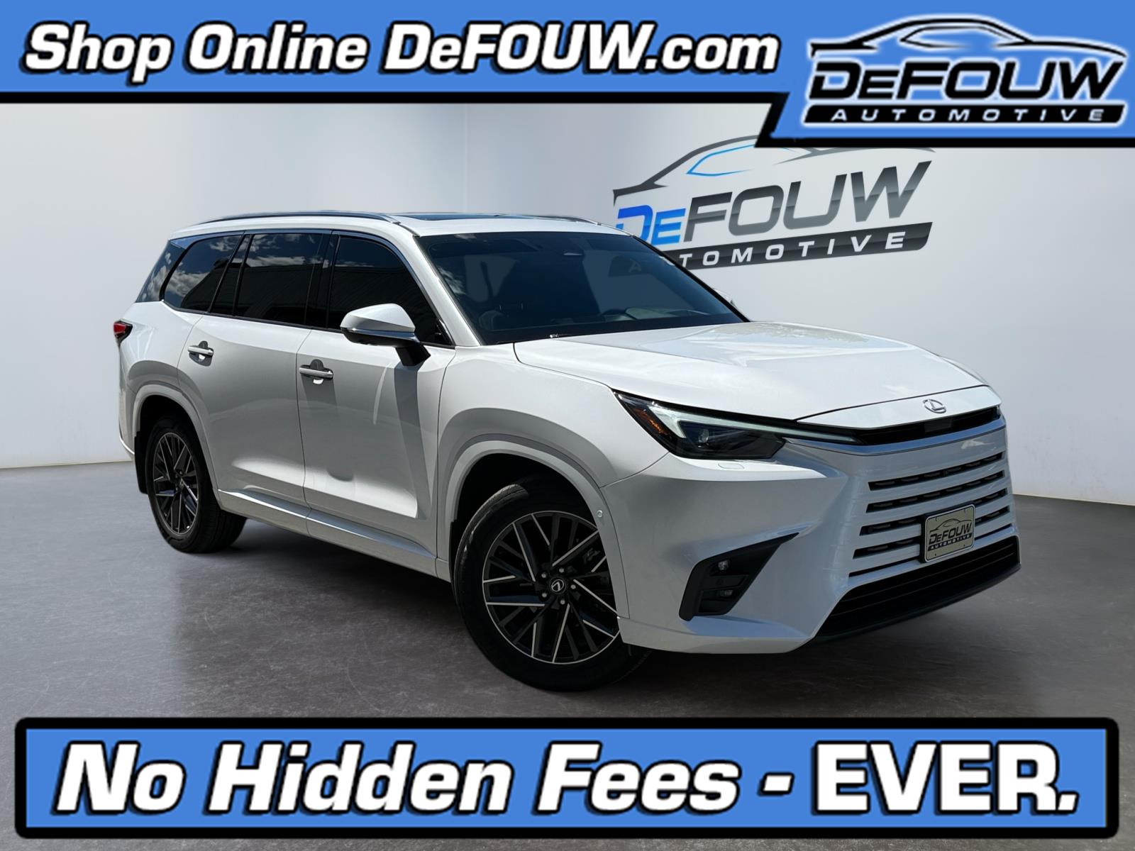 White (Wind Chill Pearl) 2025 Lexus TX SUV / Crossover All-Wheel Drive Automatic