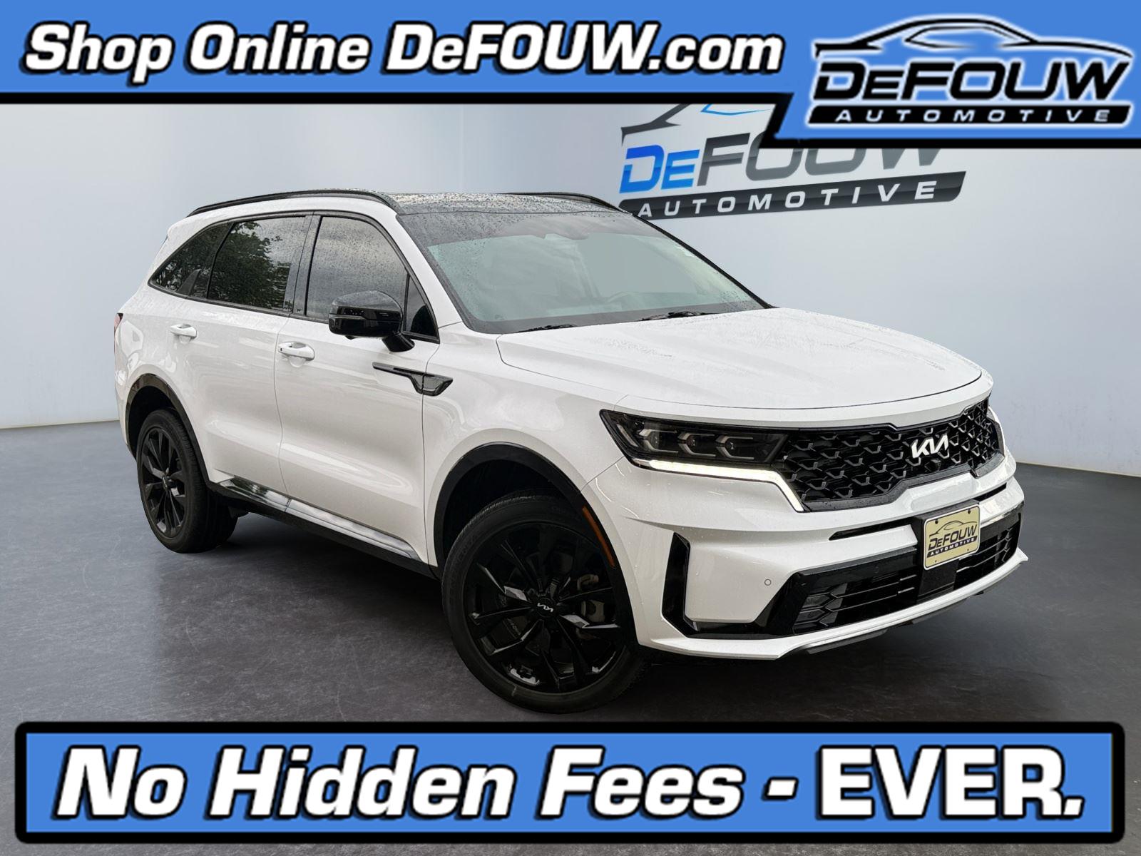Glacial White Pearl 2023 Kia Sorento SUV / Crossover All-Wheel Drive 8-Speed Automatic
