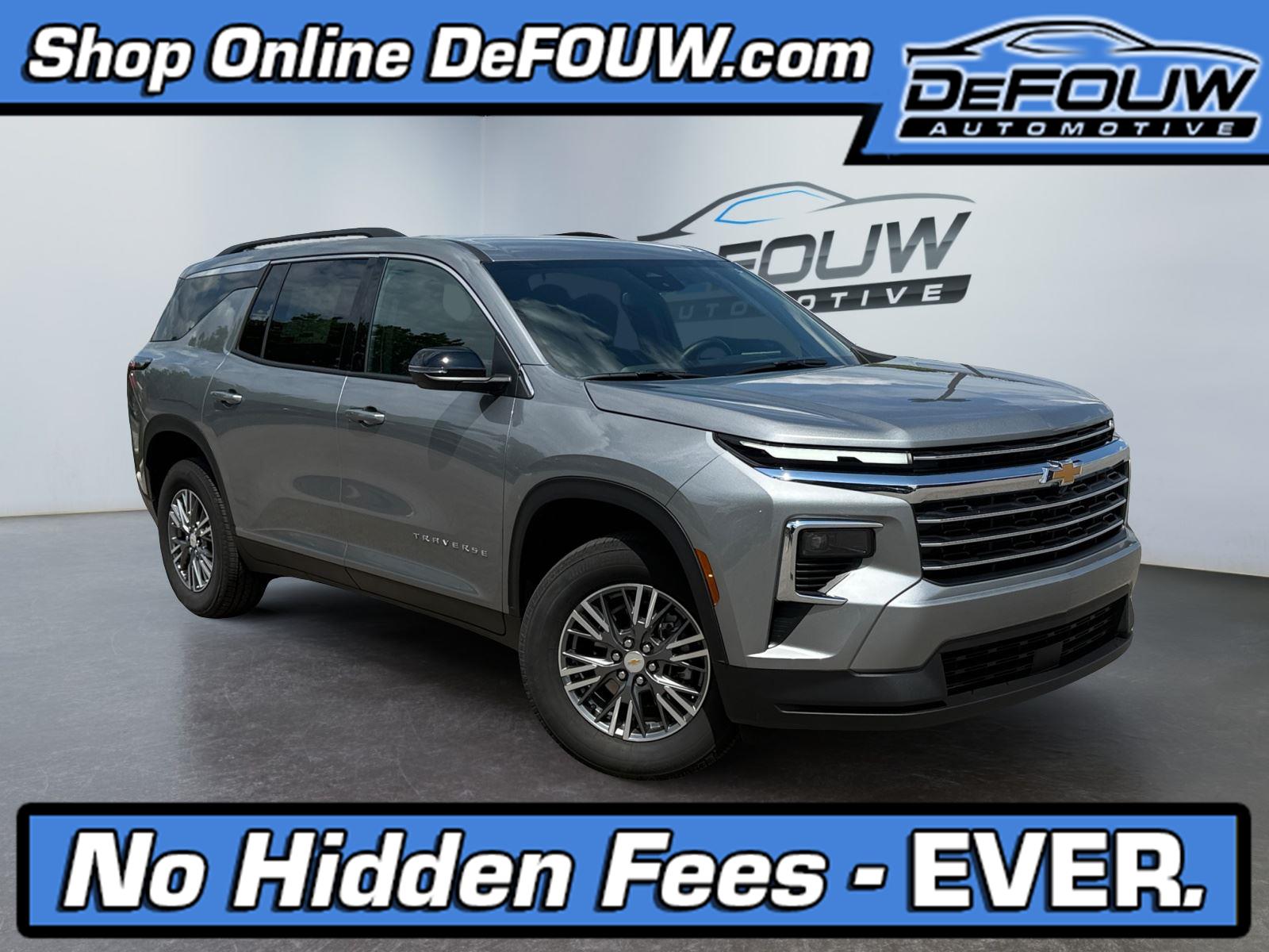 Sterling Gray Metallic 2026 Chevrolet Traverse SUV / Crossover Front-Wheel Drive 8-Speed Automatic