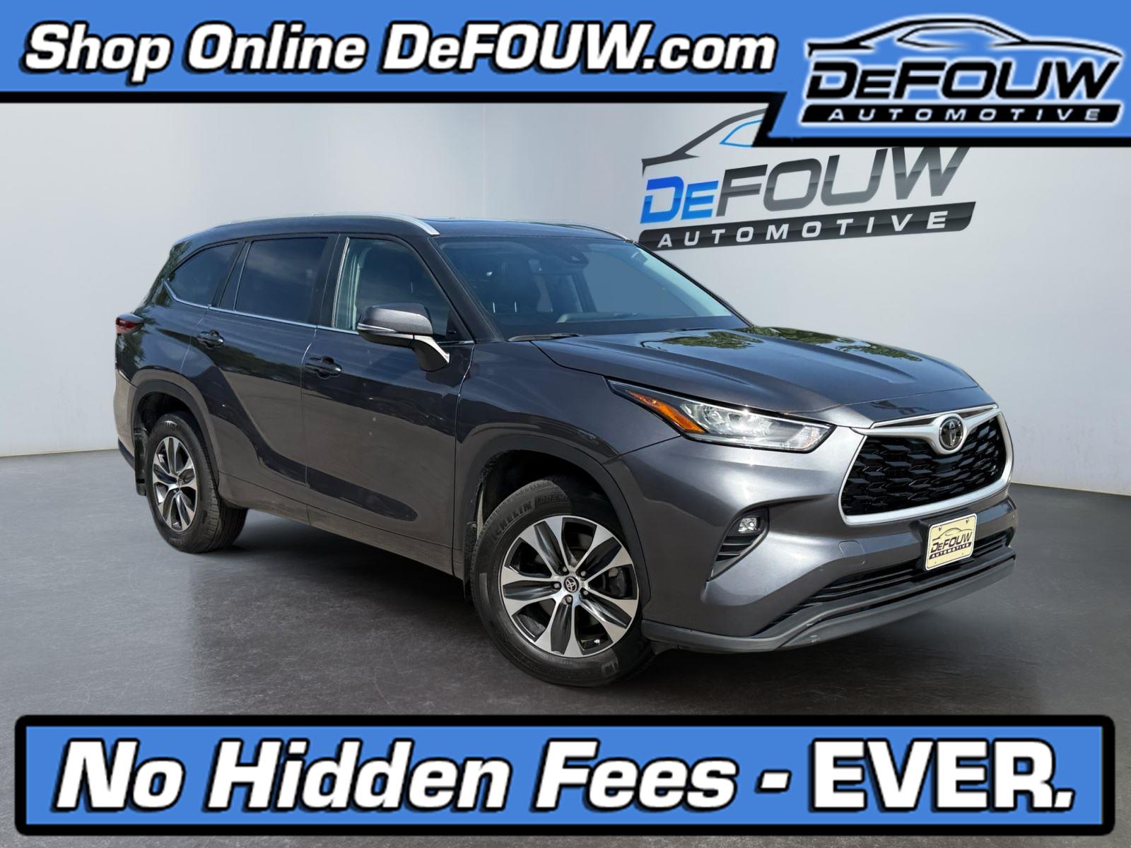 Magnetic Gray Metallic 2025 Toyota Highlander SUV / Crossover All-Wheel Drive Automatic