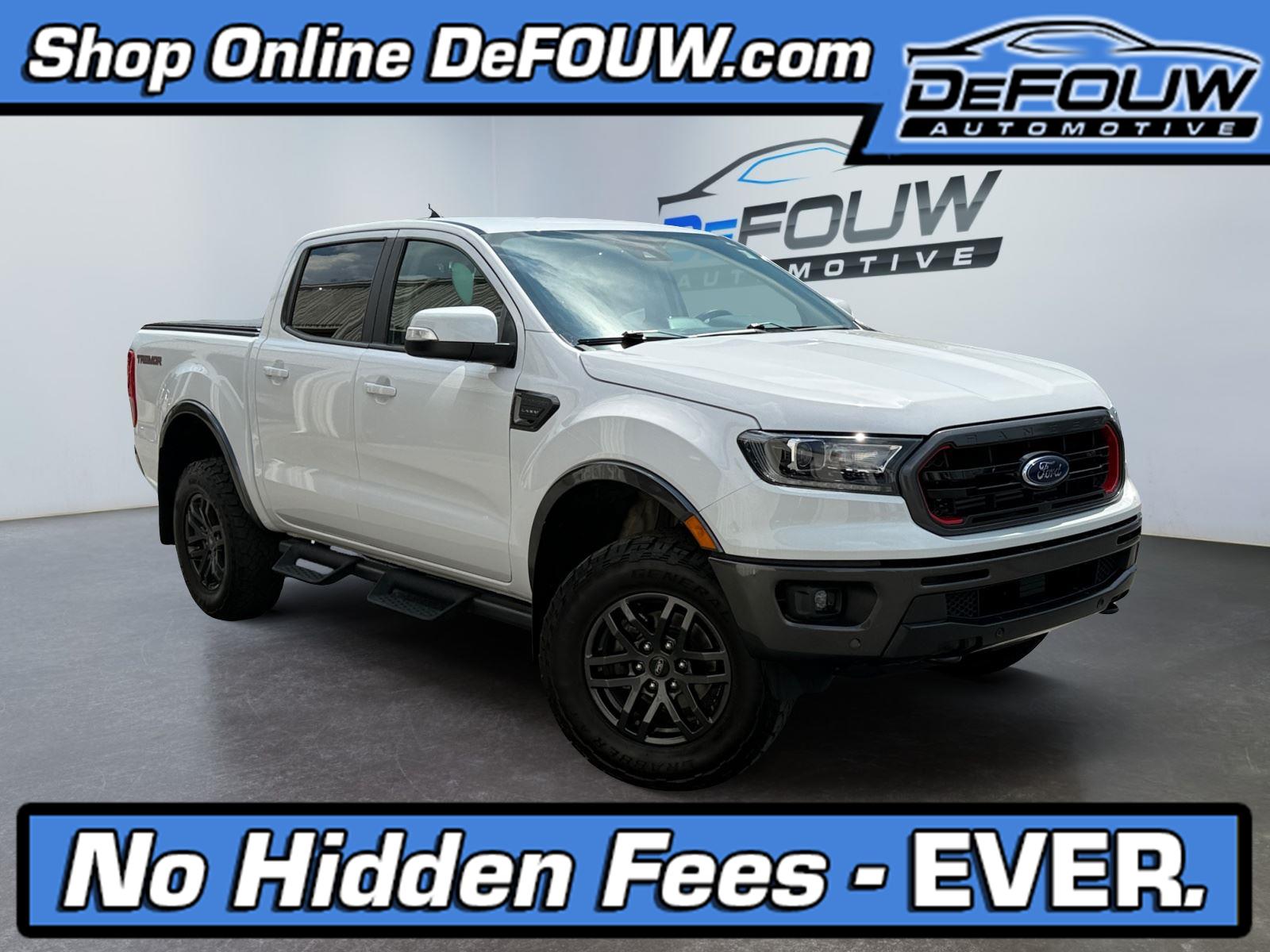 Oxford White 2023 Ford Ranger Pickup Truck Four-Wheel Drive Automatic