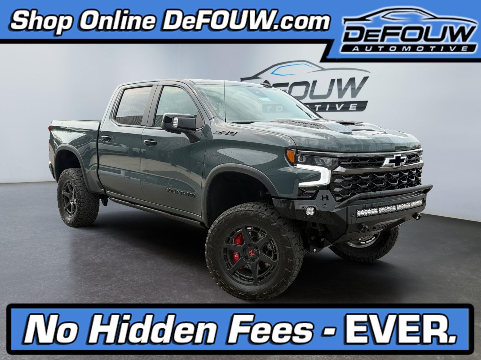 Cypress Gray 2026 Chevrolet Silverado 1500 Pickup Truck Four-Wheel Drive Automatic