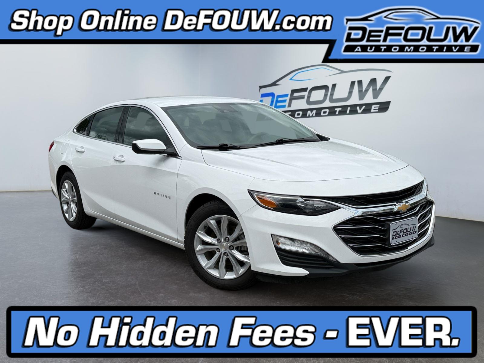 Summit White 2024 Chevrolet Malibu Sedan Front-Wheel Drive Continuously Variable Transmission