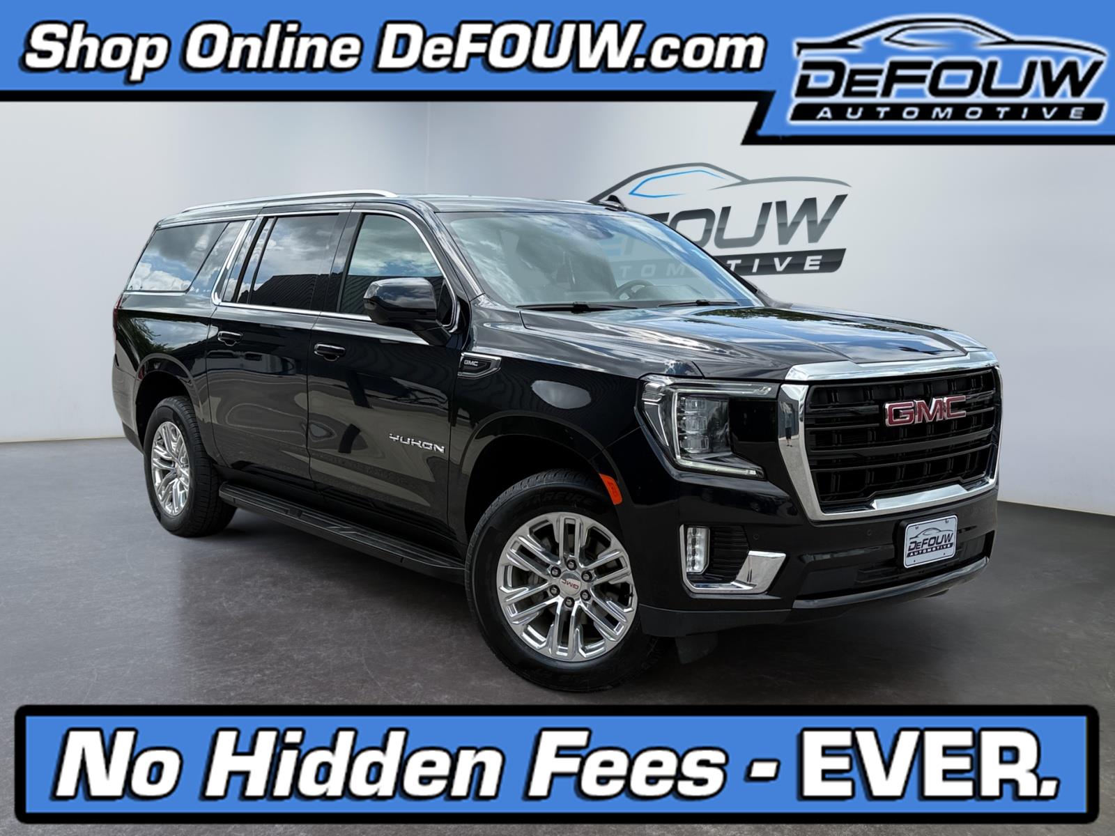 Onyx Black 2024 GMC Yukon XL SUV / Crossover Four-Wheel Drive Automatic