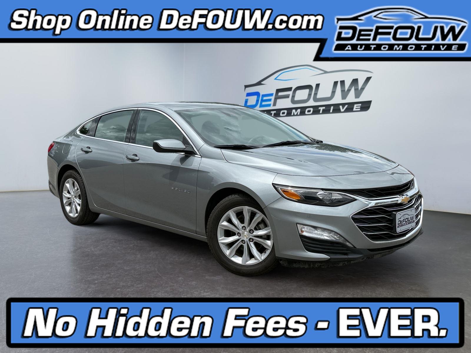 Gray (Sterling Grey Metallic) 2024 Chevrolet Malibu Sedan Front-Wheel Drive Continuously Variable Transmission
